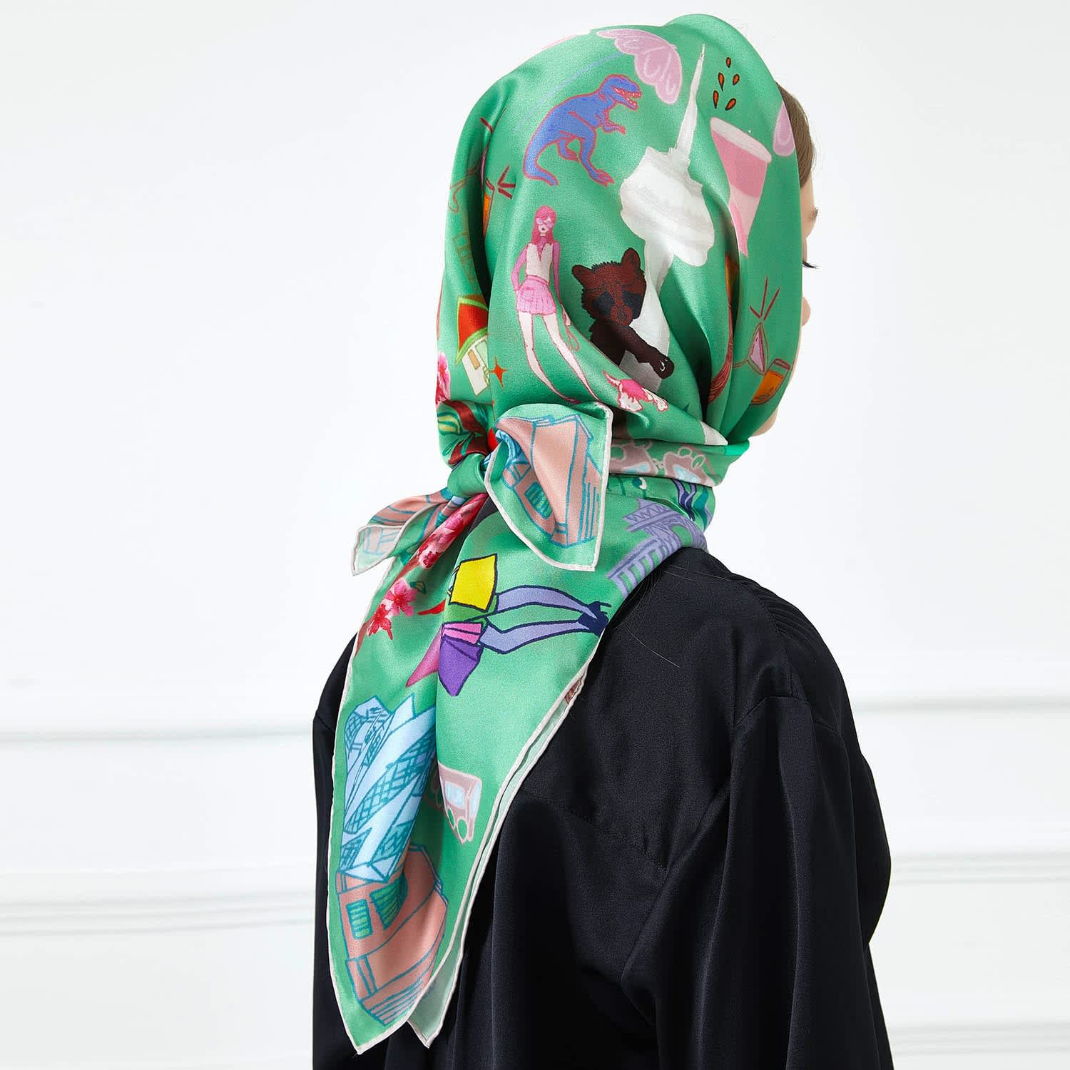 Silk scarves toronto deals