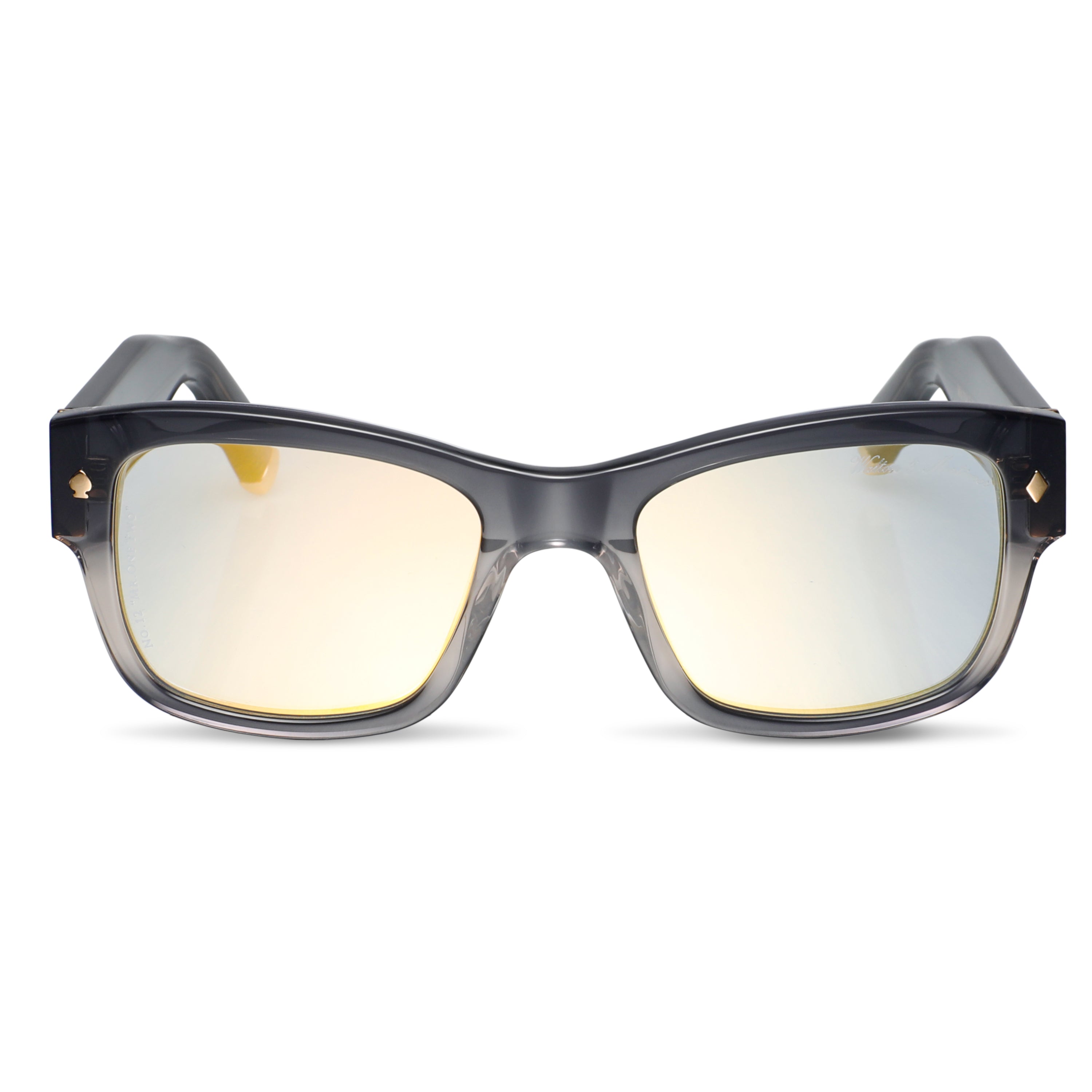 Walton & Mortimer Women's Grey ®  Mr One Two Transparant Gray Limited Edition Photochromic Sunglasses