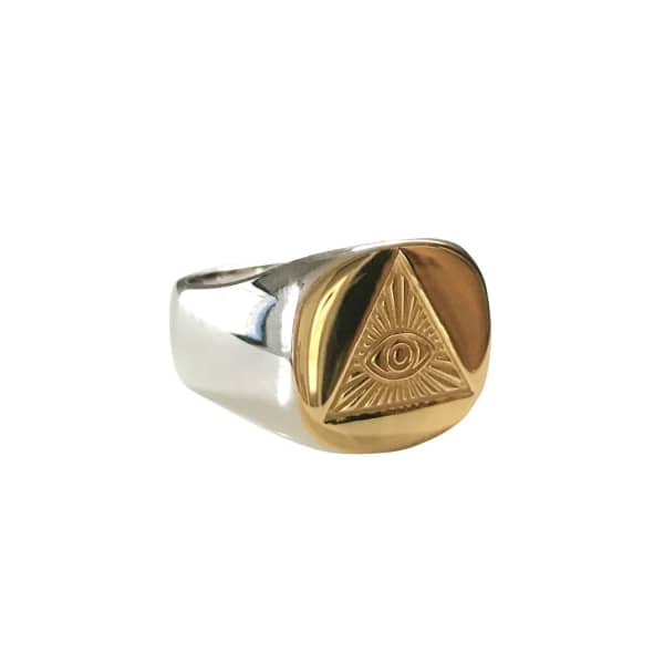 All Seeing Eye Ring Coup De Coeur London Wolf Badger