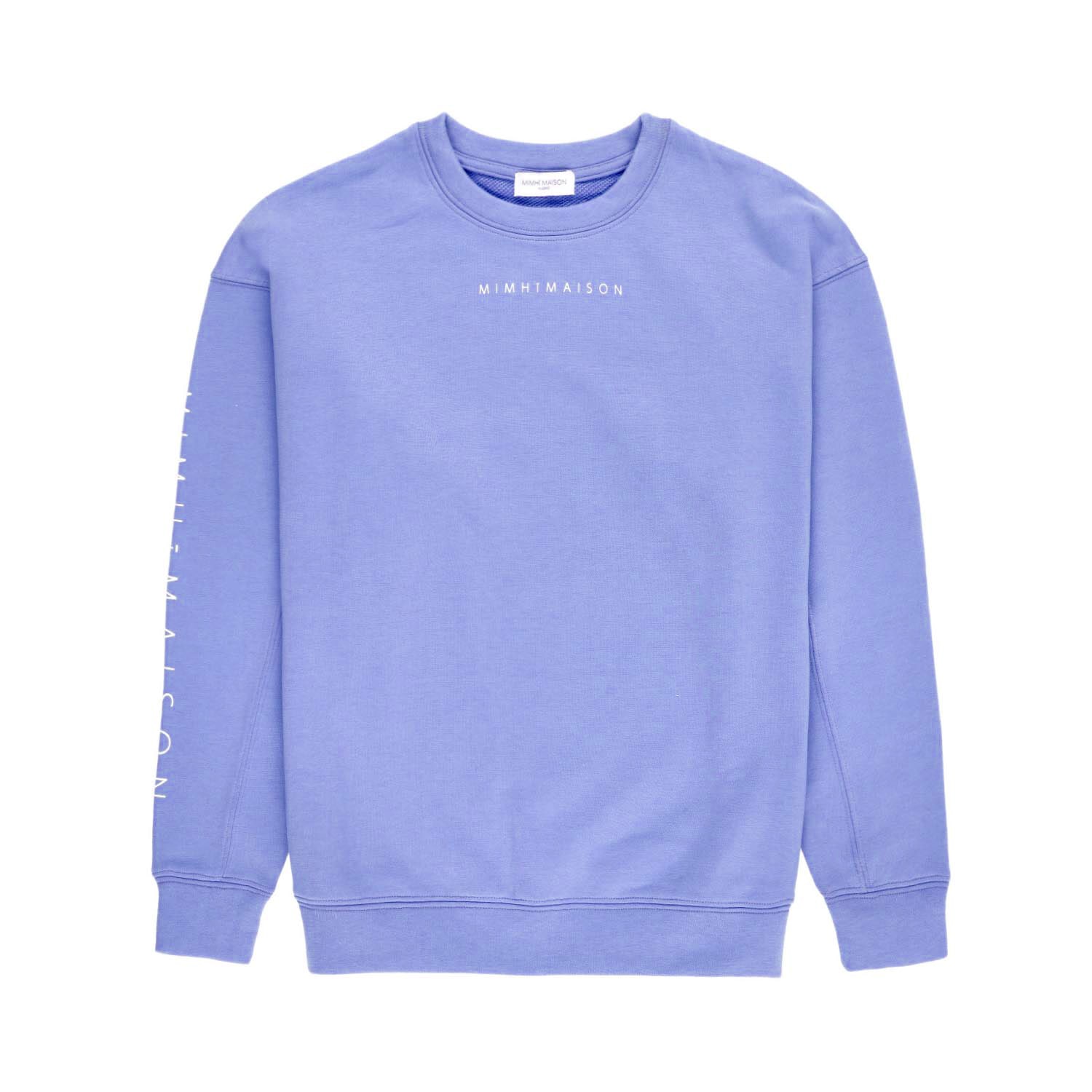 Mimhí Maison Women's Purple Crewneck Lavender Elle Sweatshirt In Purple