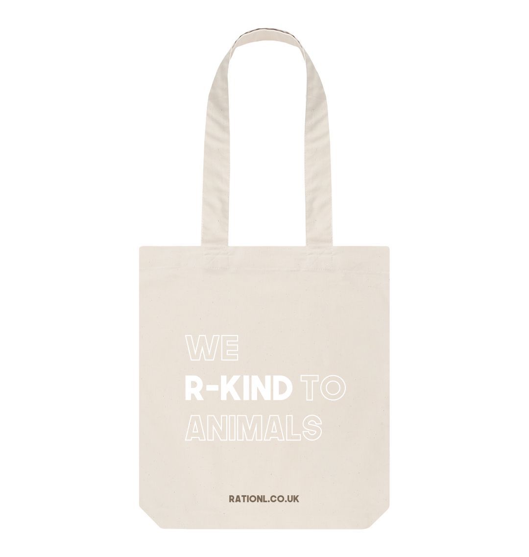 Ration.l Women's Neutrals R-kind Organic Tote Bag - Cream In White