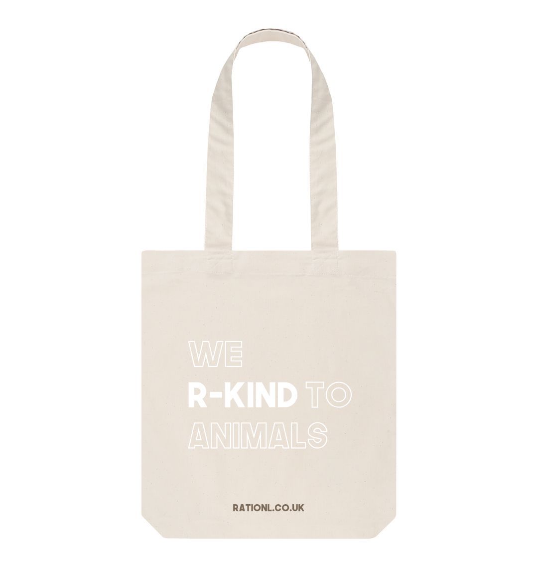 Women’s Neutrals R-Kind Organic Tote Bag - Cream One Size Ration. l