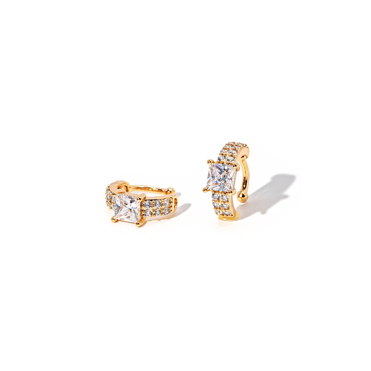 Women’s Diamante Crystal Gold Filled Ear Cuffs The Essential Jewels