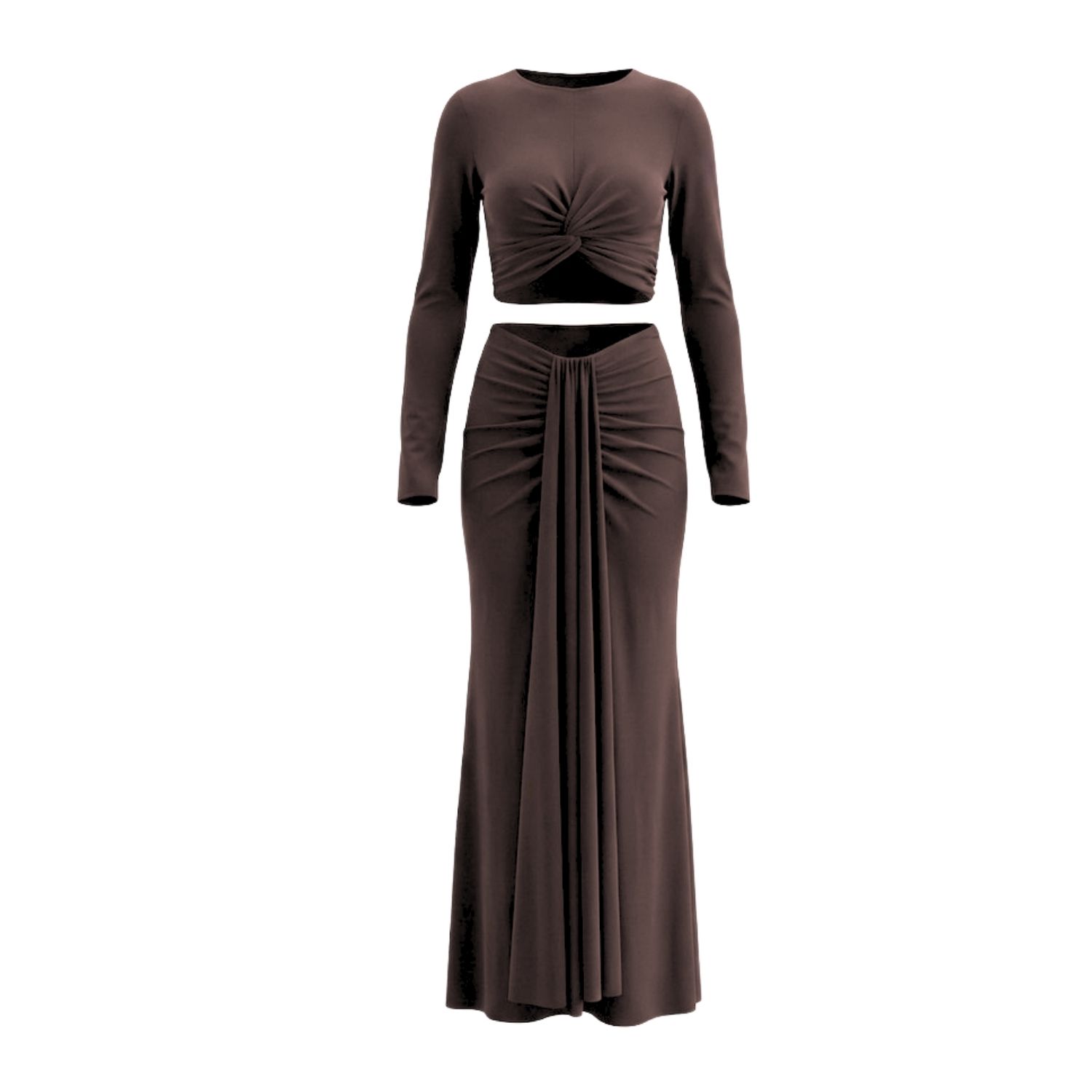 Eden Matching Set - One Size - Brown | One Size | Aloma Studio