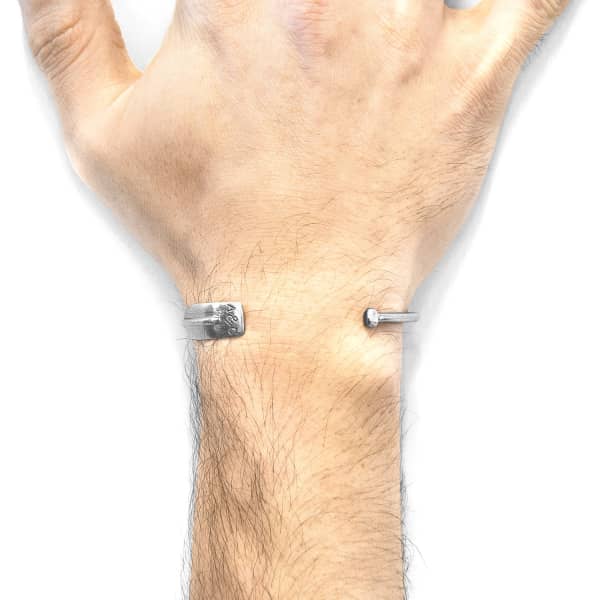 Anchor & Crew Paddle Navigation Silver Bangle