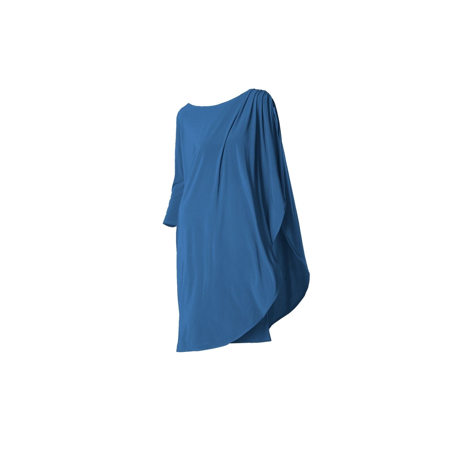 Ceylan Bcn Lady Midi Dress Blue In Blue