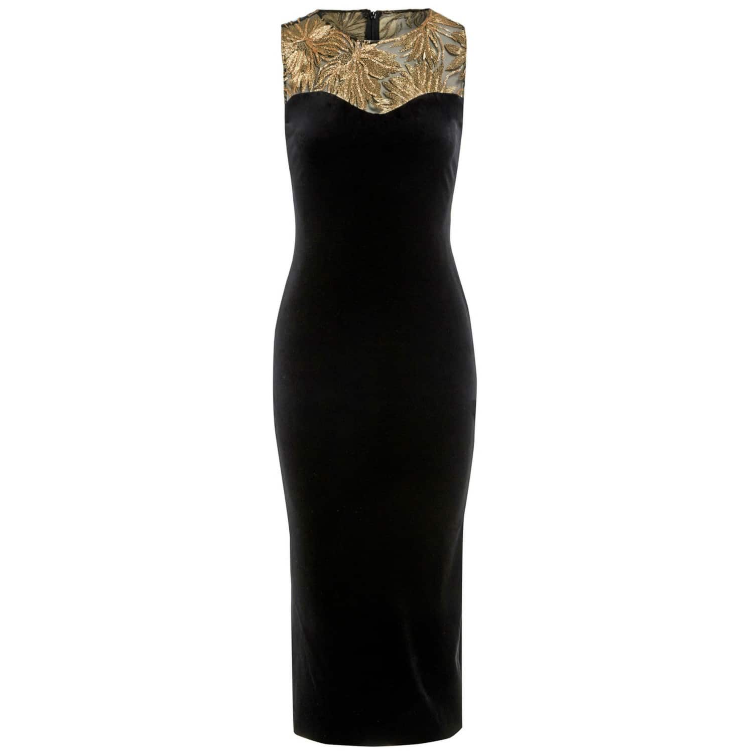 velvet sweetheart dress