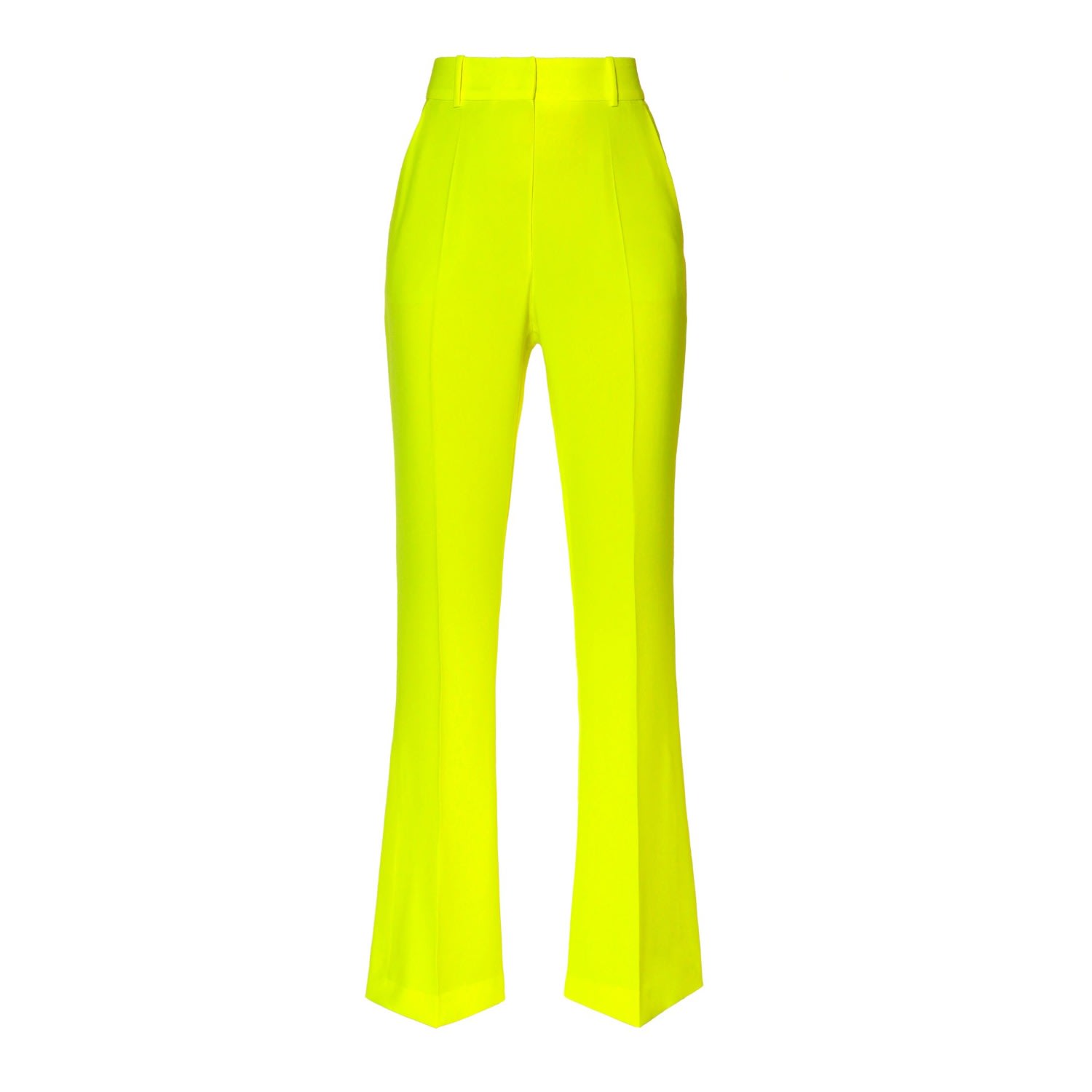 Aggi By Halewski Women's Yellow / Orange Camilla Yellow Laser Pants In Yellow/orange