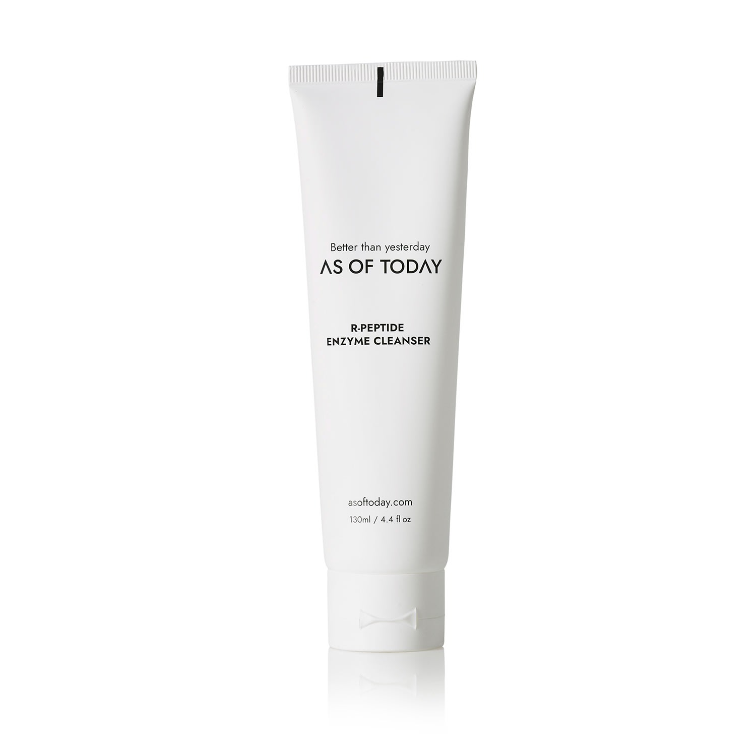 White R-Peptide Enzyme Cleanser | As of Today