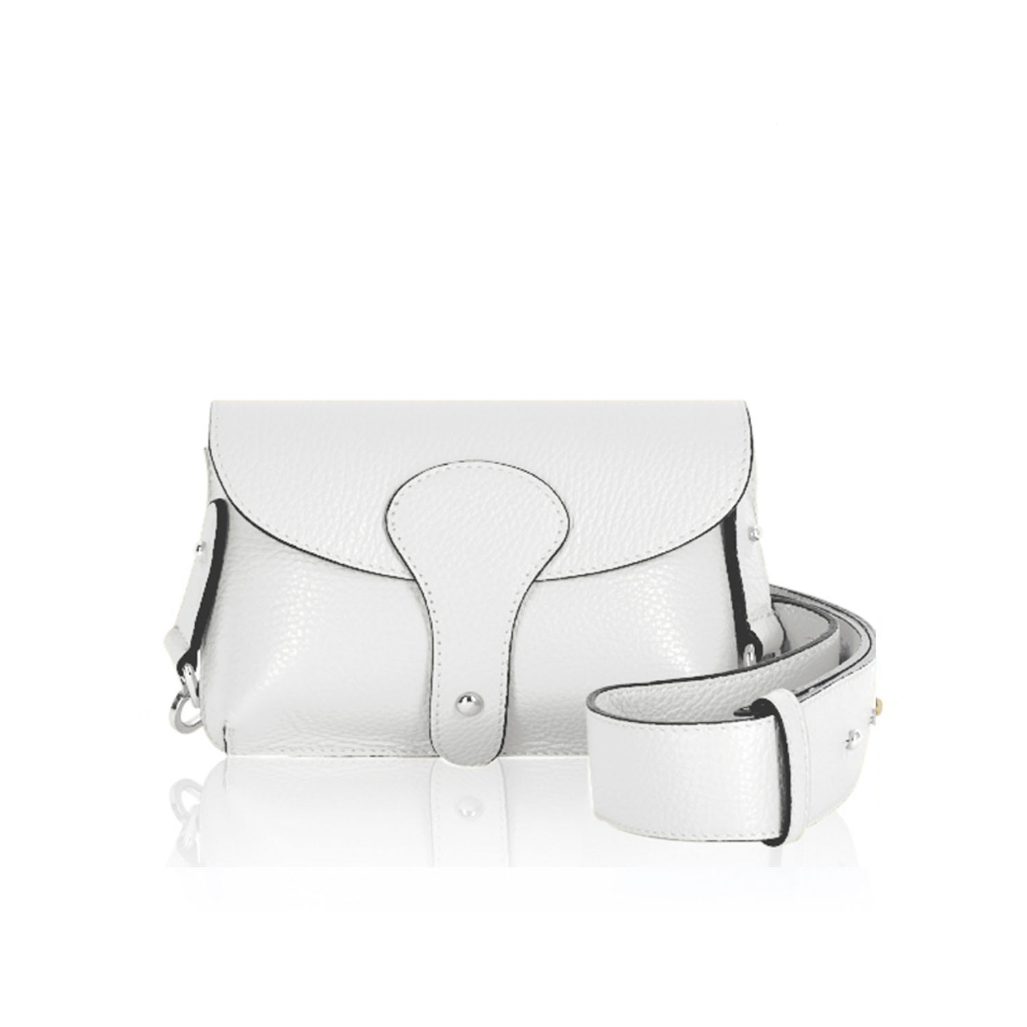 Betsy & Floss Women's Large Luca Crossbody Bag In White In White