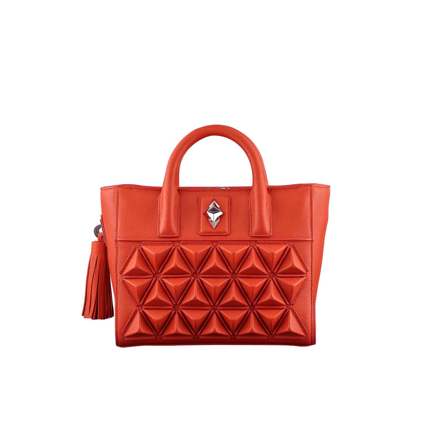 Women’s Yellow / Orange Signature Shield Bag 200 Orange Medium Sofia Al Asfoor