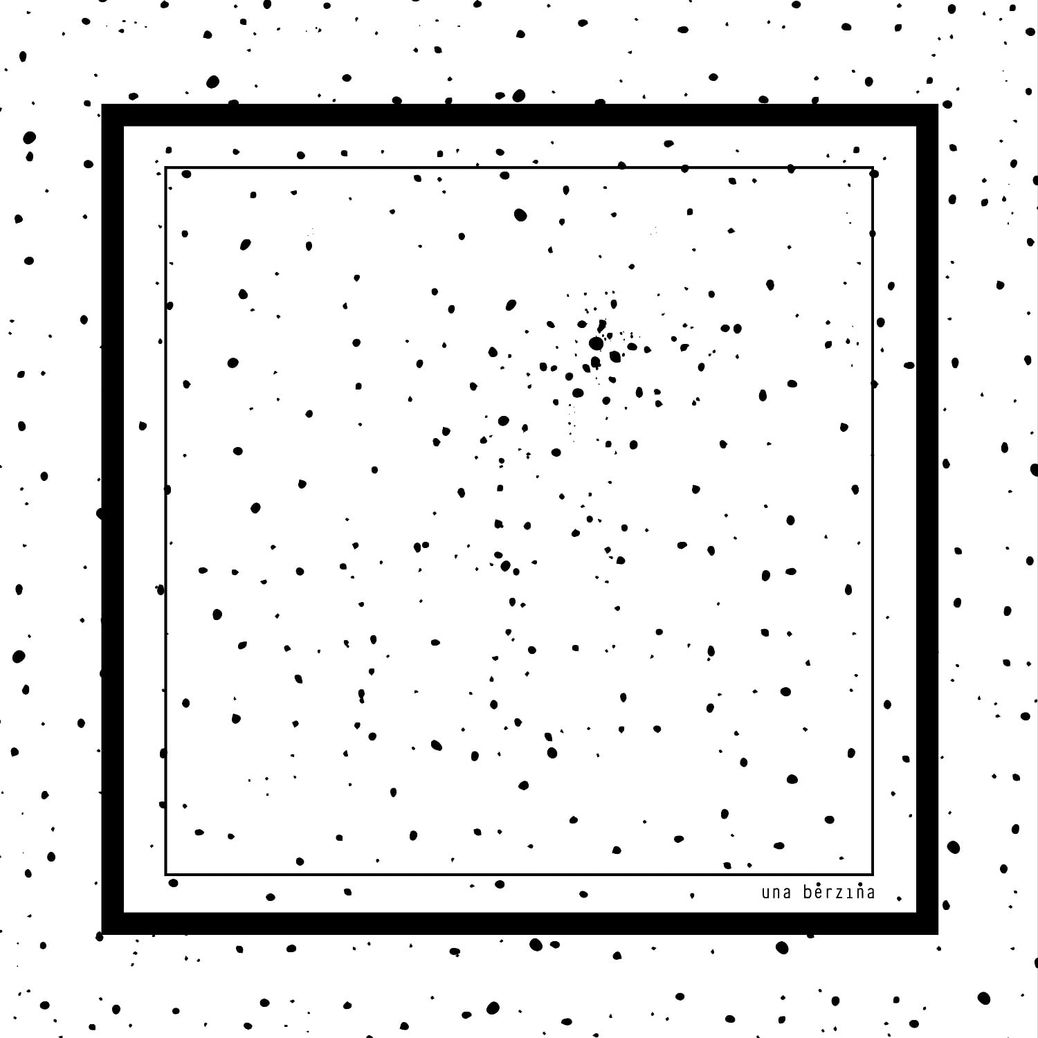 Una Berzina Women's Black / White White Printed Polka-dot Scarf In White