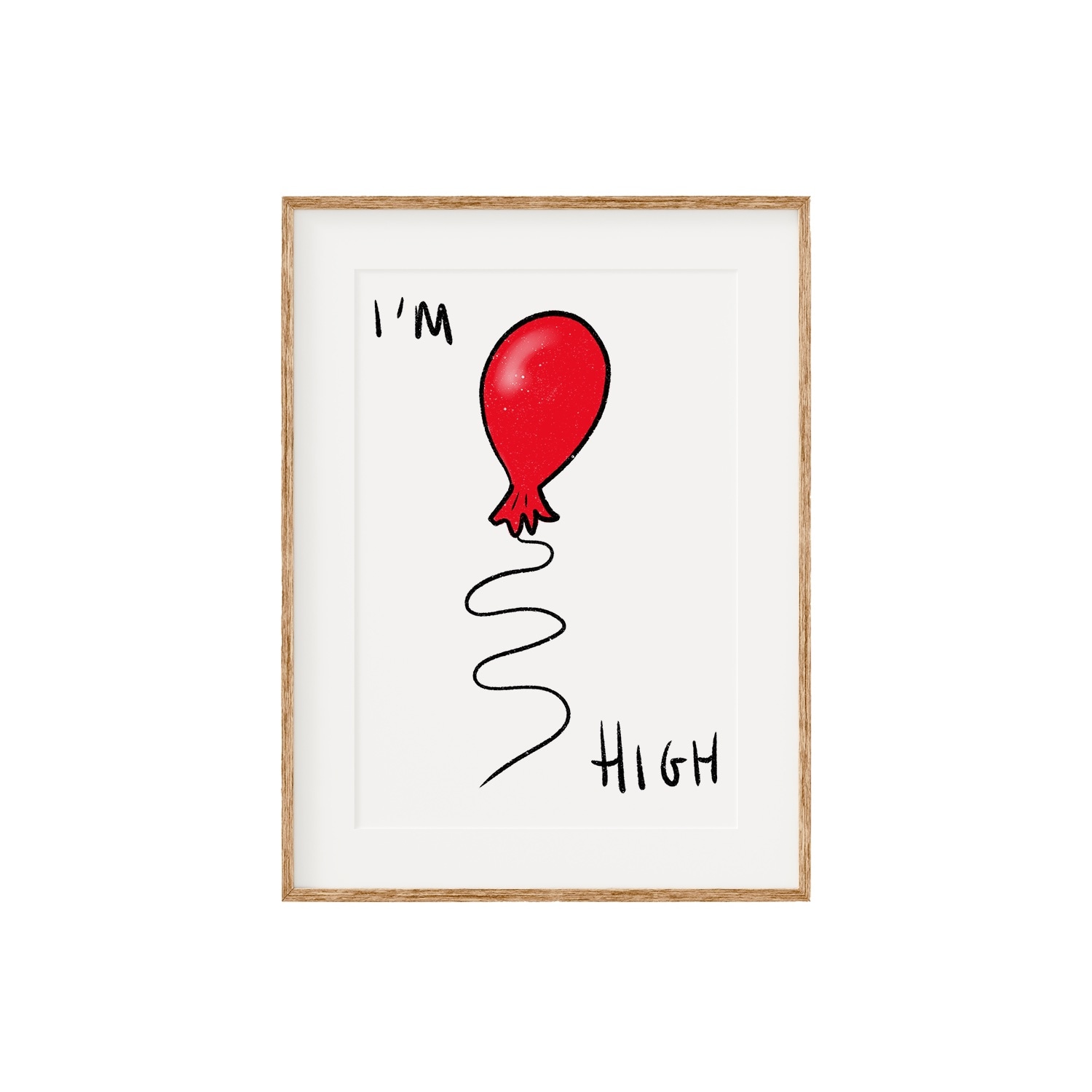 Oh Oly I'm High Print