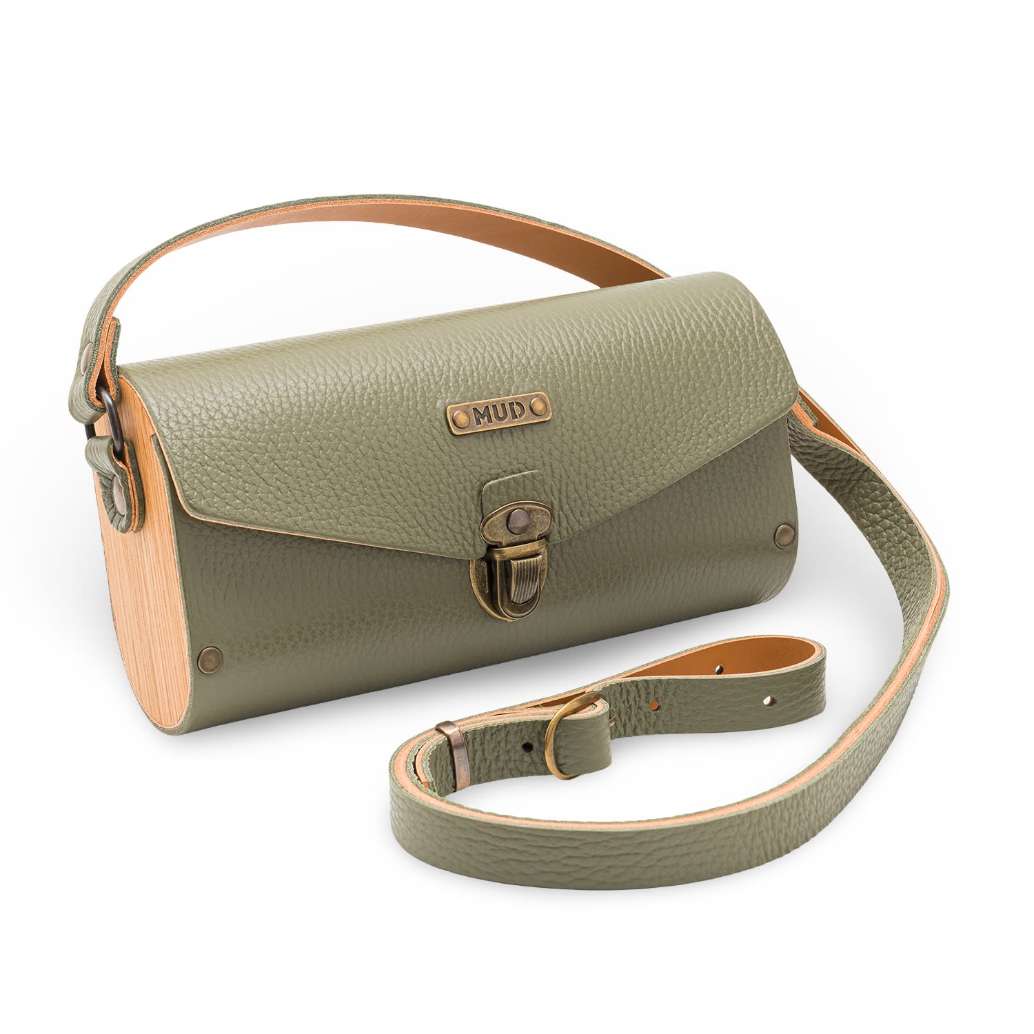 Mud - Manufacture Under Design Women's Green Cocoa Bag - Moss In Green