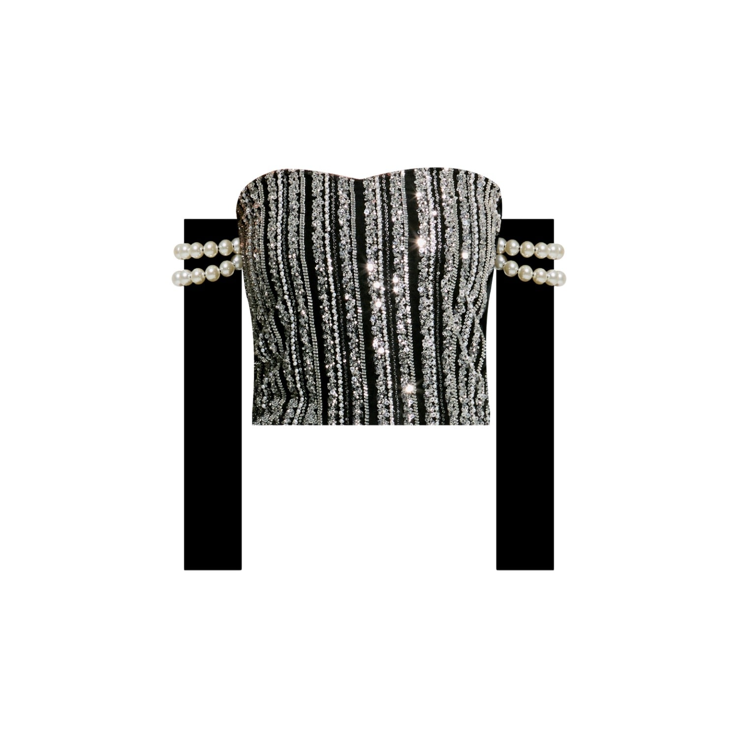 Nur Karaata Women's Black Le Meurice Top In Black