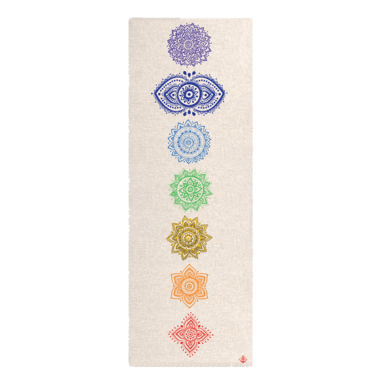 Women’s Hemp Yoga Mat - Chakra One Size Shakti Warrior