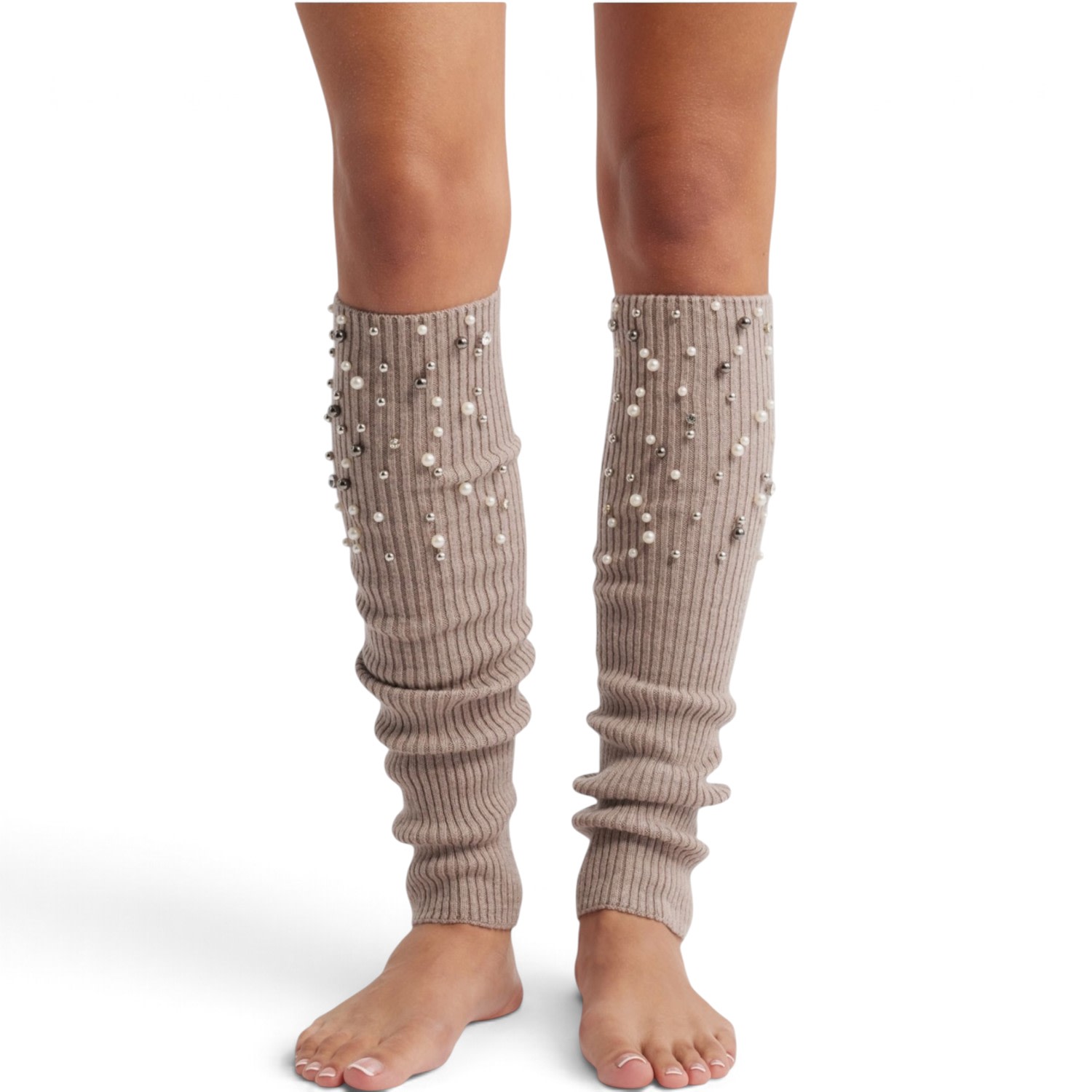 Women's Blake Embellished Legwarmer - Brown | One Size | High Heel Jungle by Kathryn Eisman