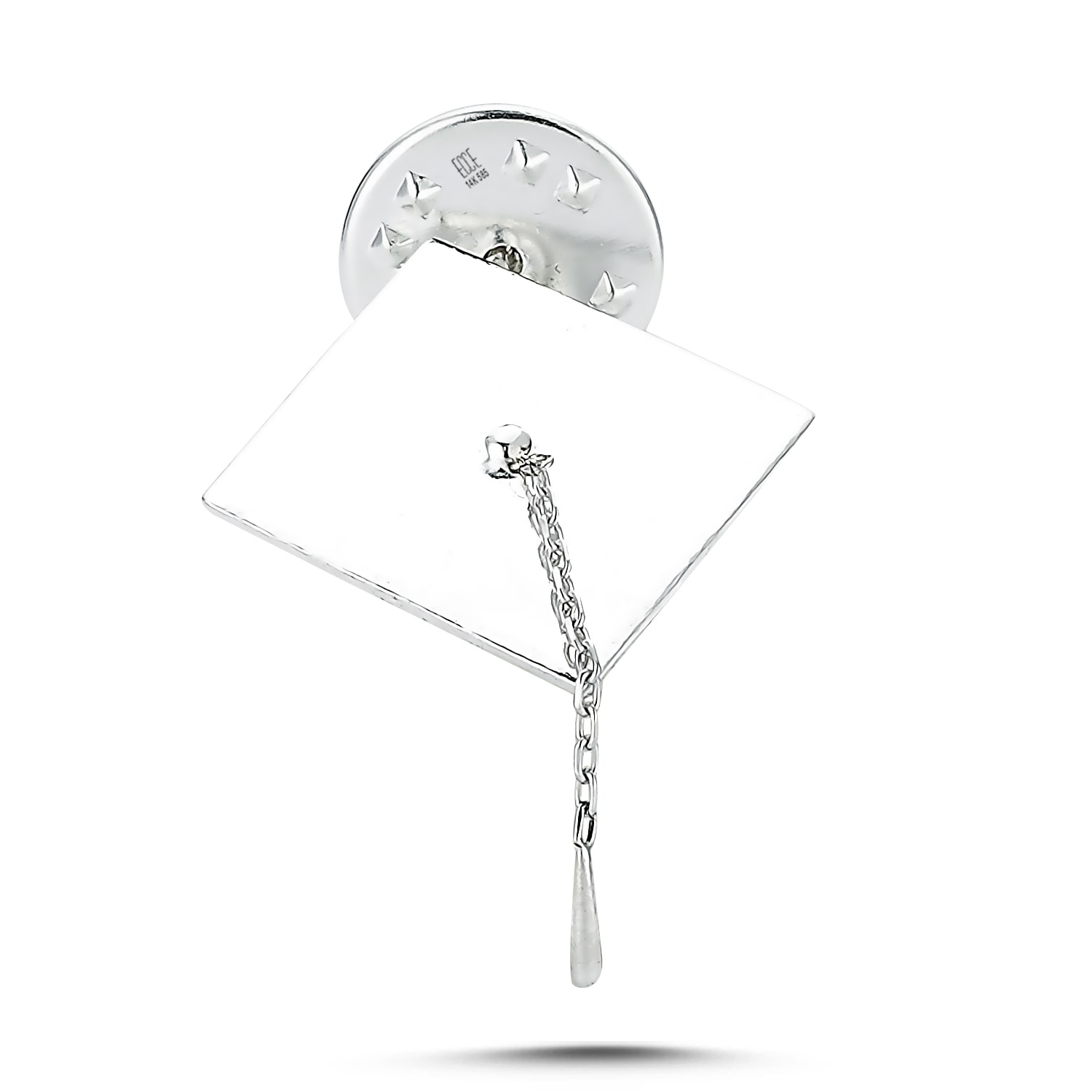 Ecce | Artisan Diamonds Women's 925k Sterling Silver Cap Mini Pin In Metallic