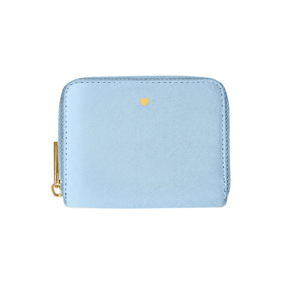 Women’s Carson Vegan Leather Purse - Powder Blue One Size Jlr London