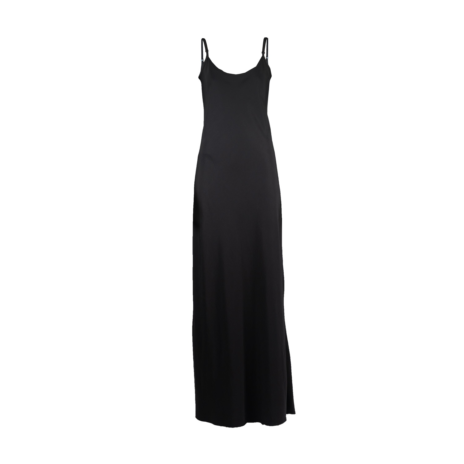 Una Berzina Women's Black Maxi Second Skin Slip Dress In Black
