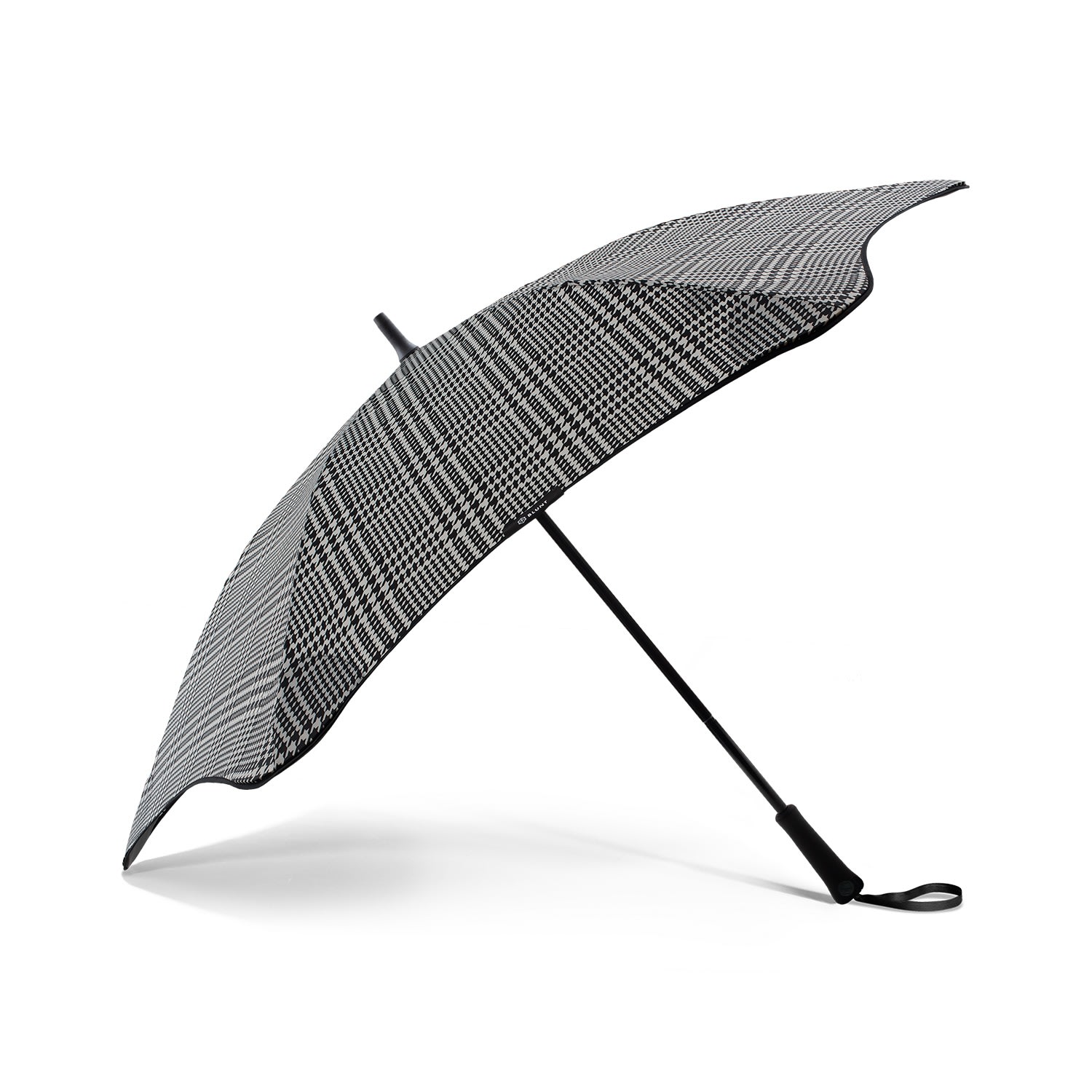 Grey Blunt Seasonal Classic Umbrella - Houndstooth Blunt Umbrellas