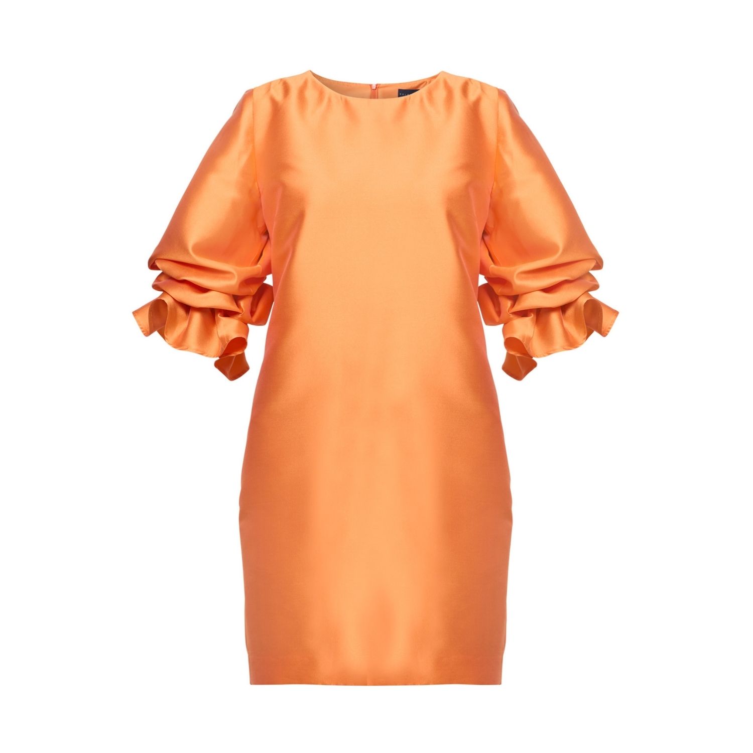 Women's Aurora Mandarin Orange Dress | Small | Helen Mcalinden
