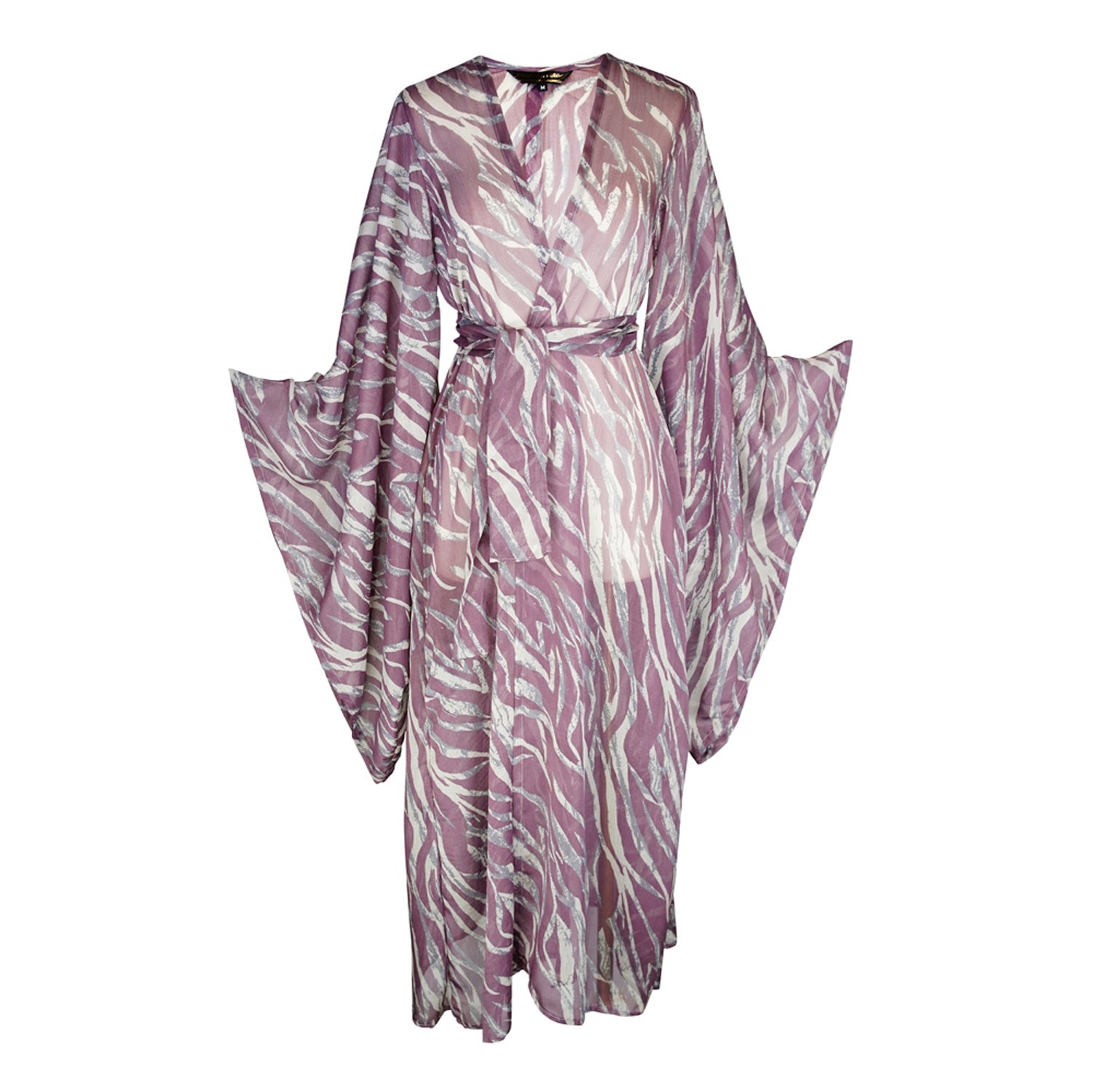 Women’s Pink / Purple Etosha Kimono In Amethyst XXL Jennafer Grace