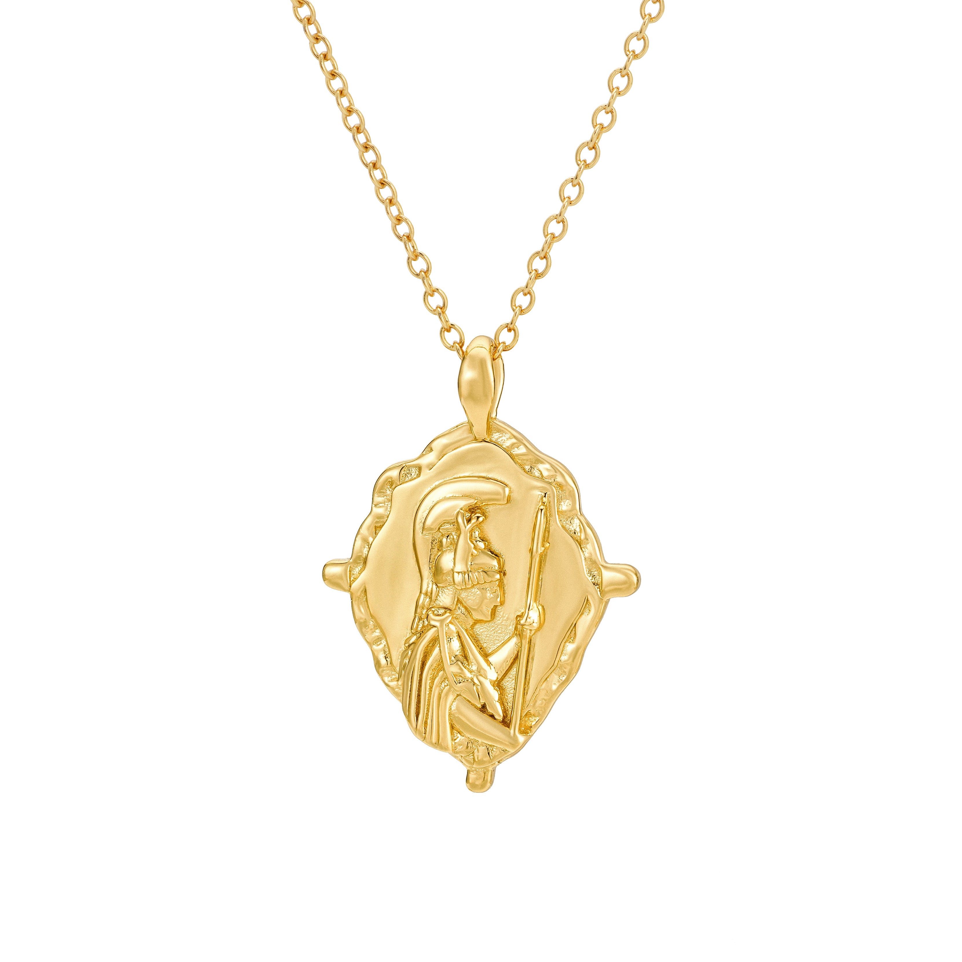 Women’s Gold Athena Necklace Rani & Co.