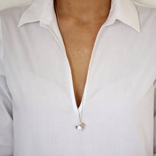 GUCCI WOMEN'S CUCKOO NECKLACE STERLING SILVER