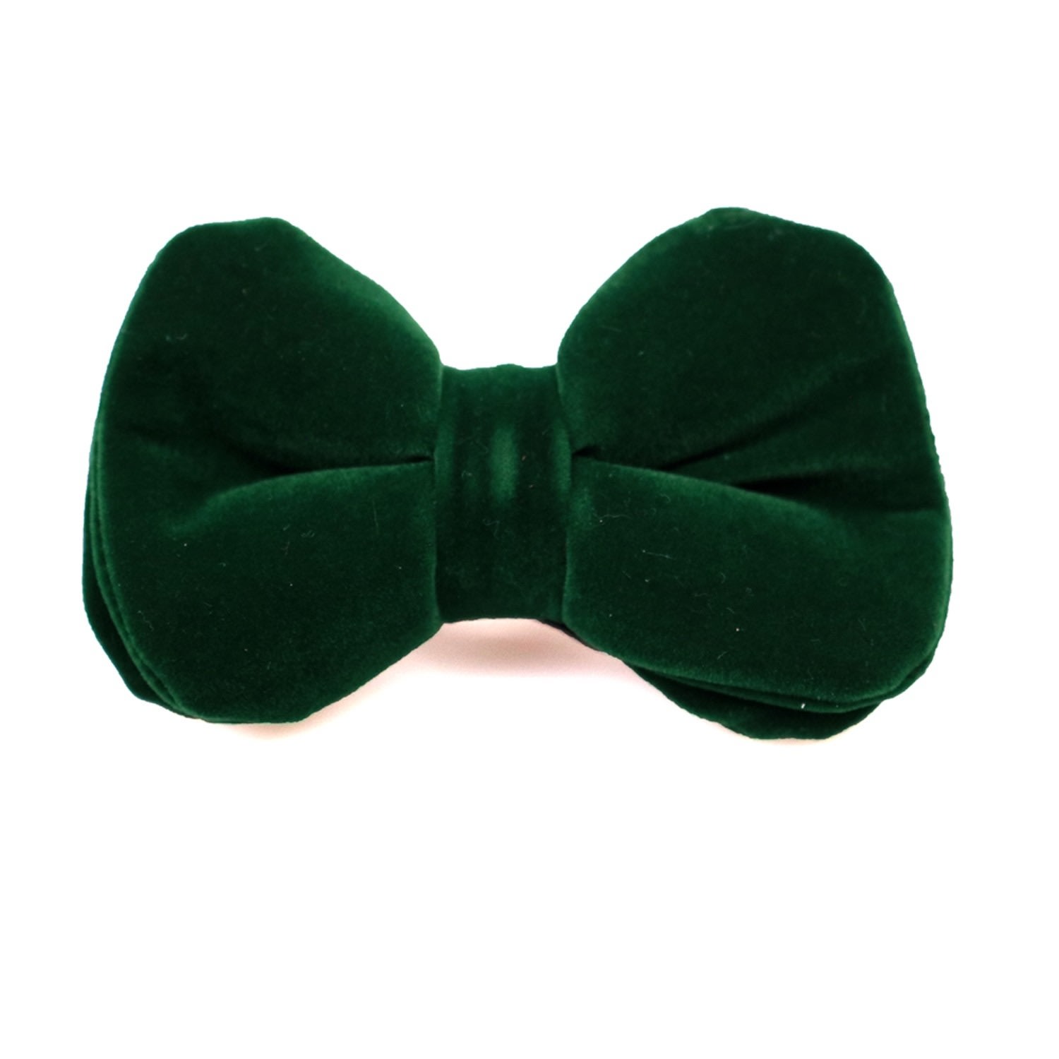 David Wej Men's Velvet Pretied Bow Tie – Green In Green