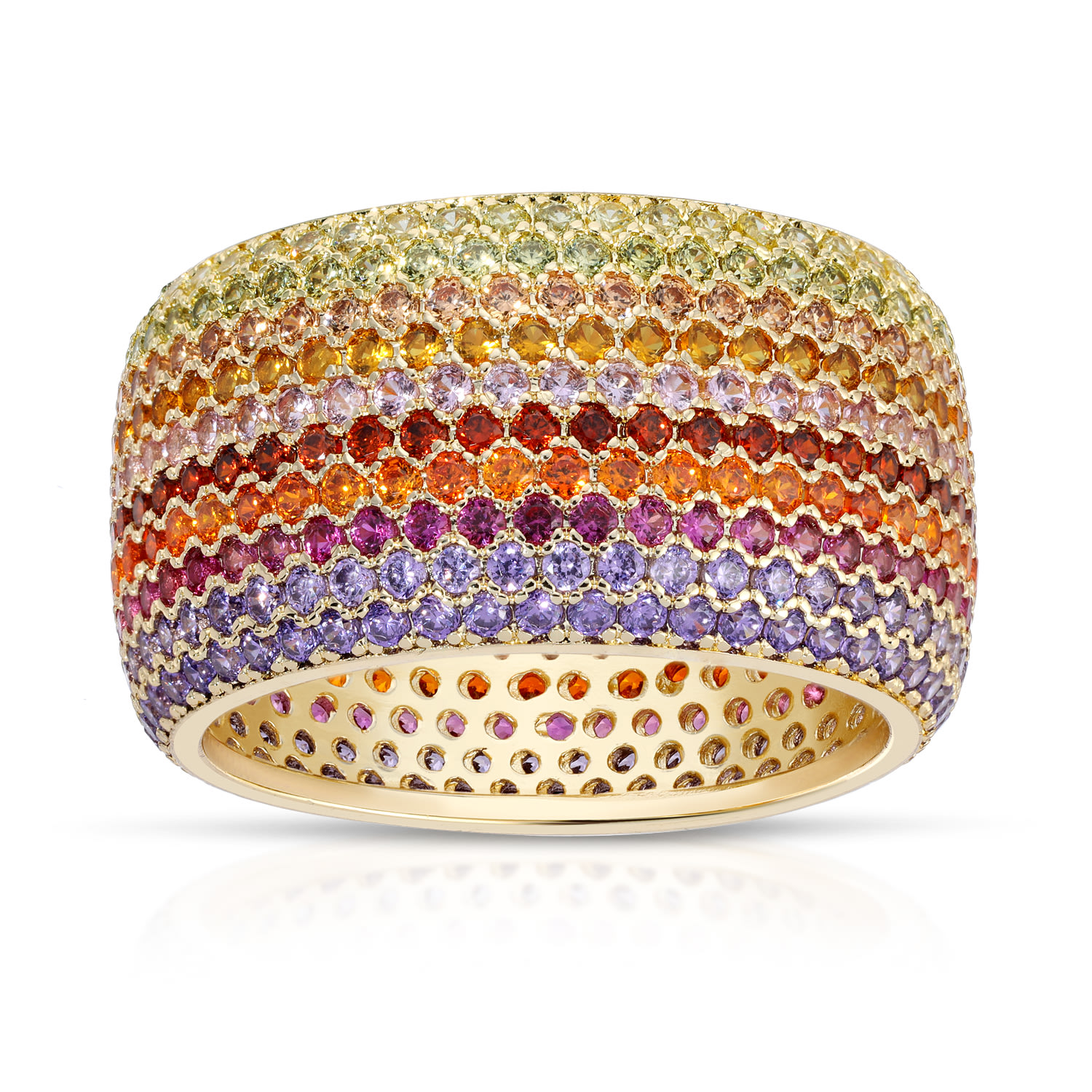 Women’s Billionaire Ring- Ember Native Gem