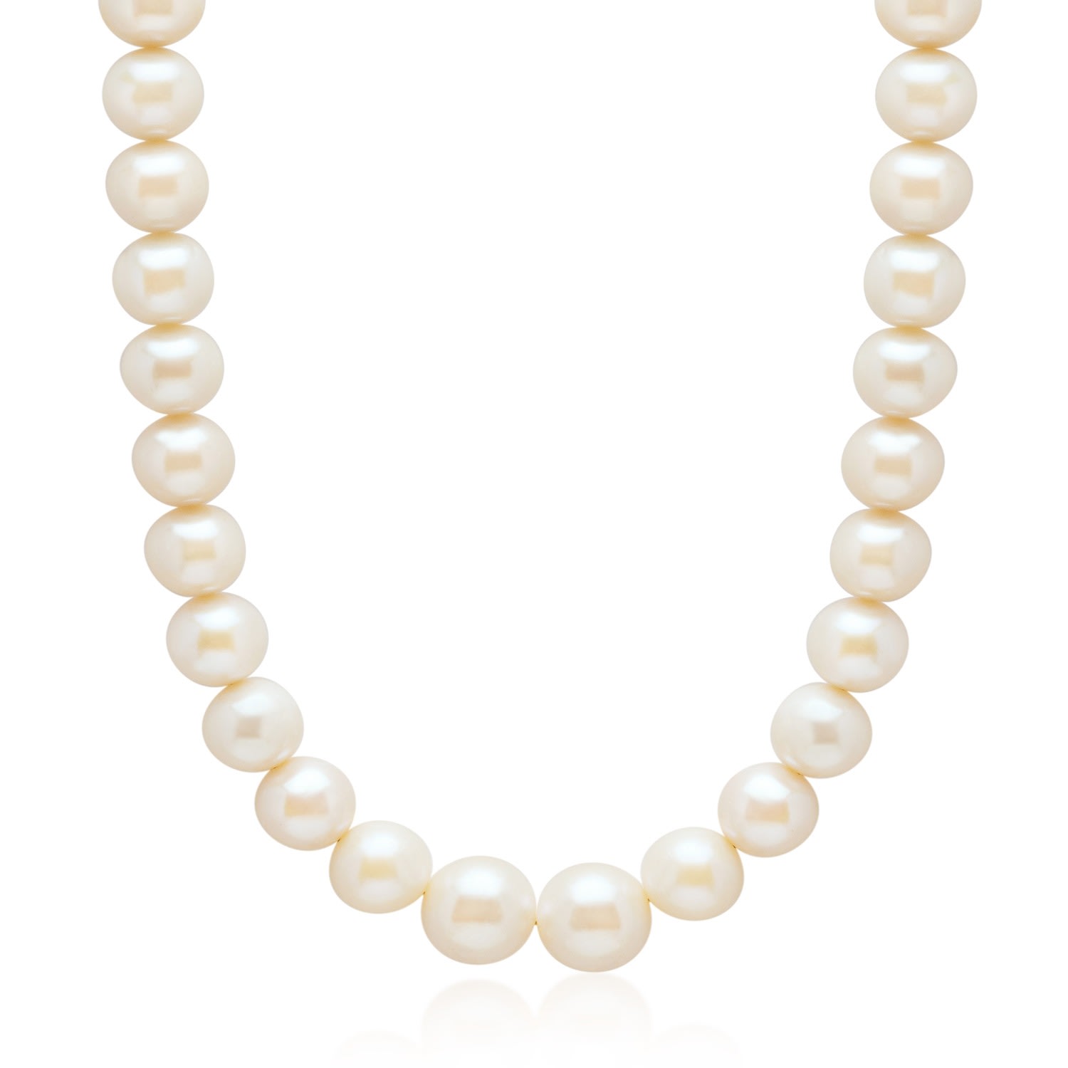 White Men’s Chunky Pearl Choker Nialaya