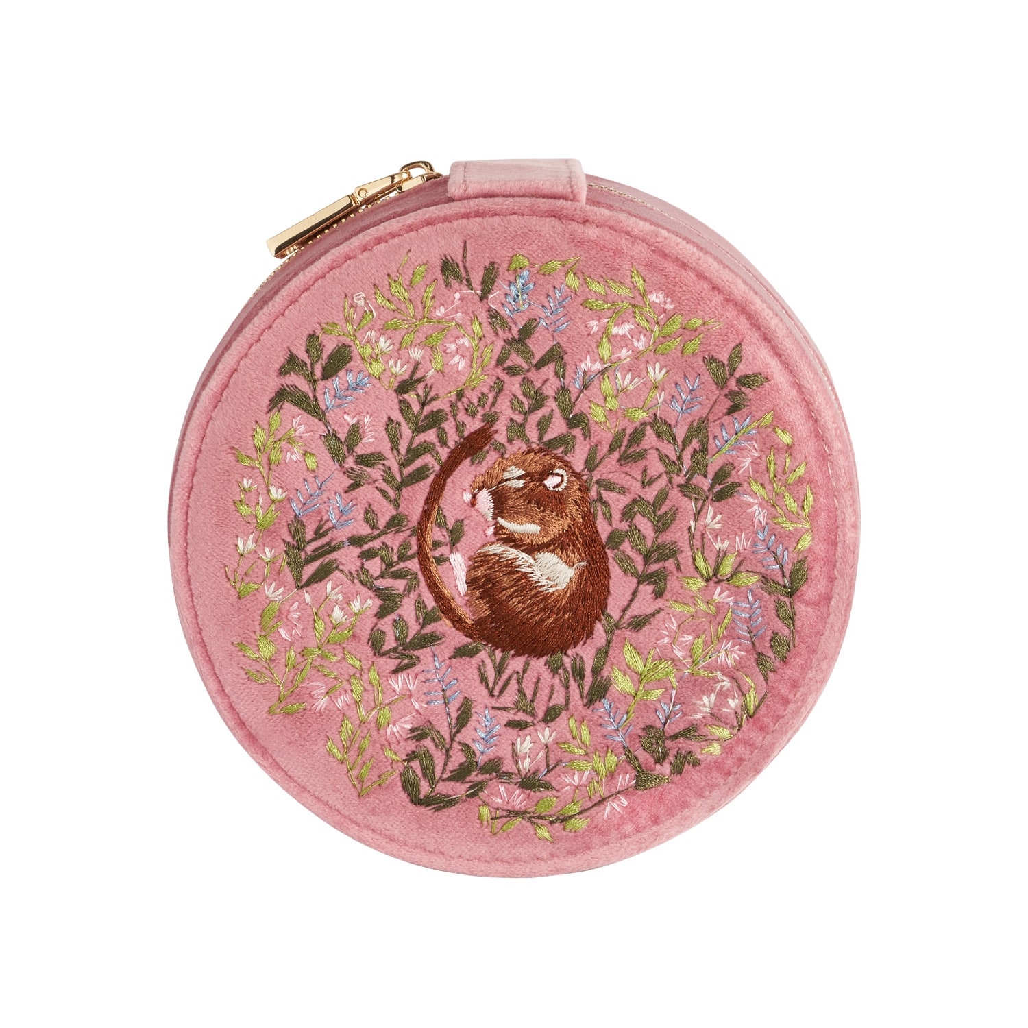 Fable England Women's Pink / Purple Chloe Dormouse Jewellery Box Pink