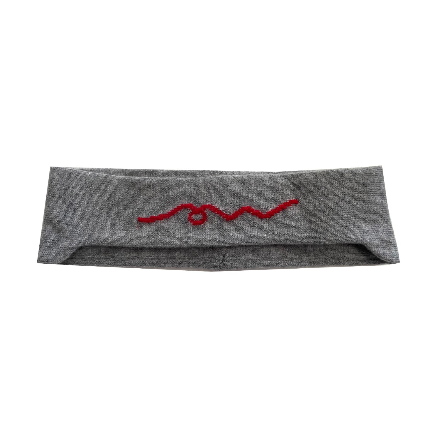 Women’s Ethical Cashmere Headband Grey Kokoro Organics