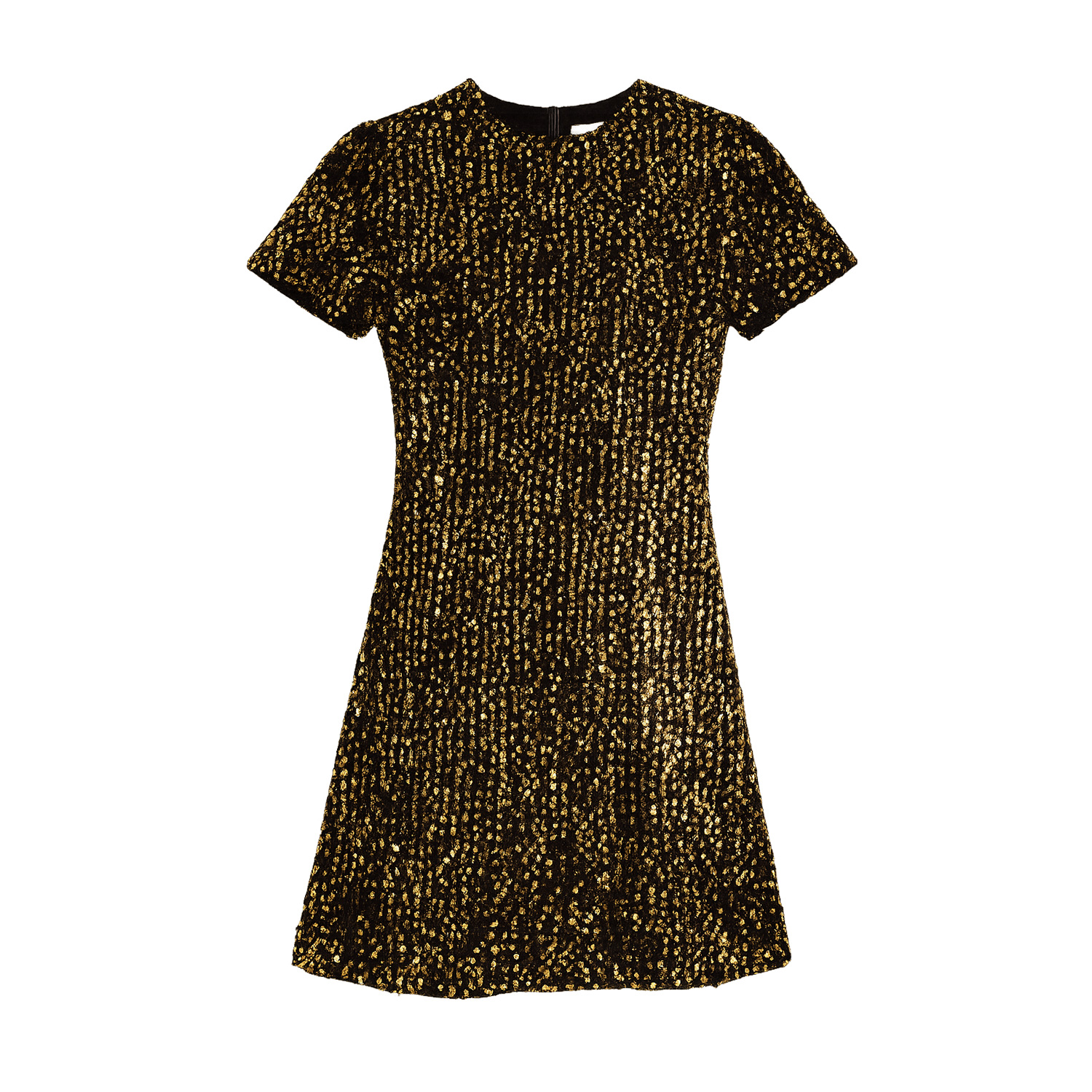 Yumi Women's  Gold Sequin Tunic Dress In Gold