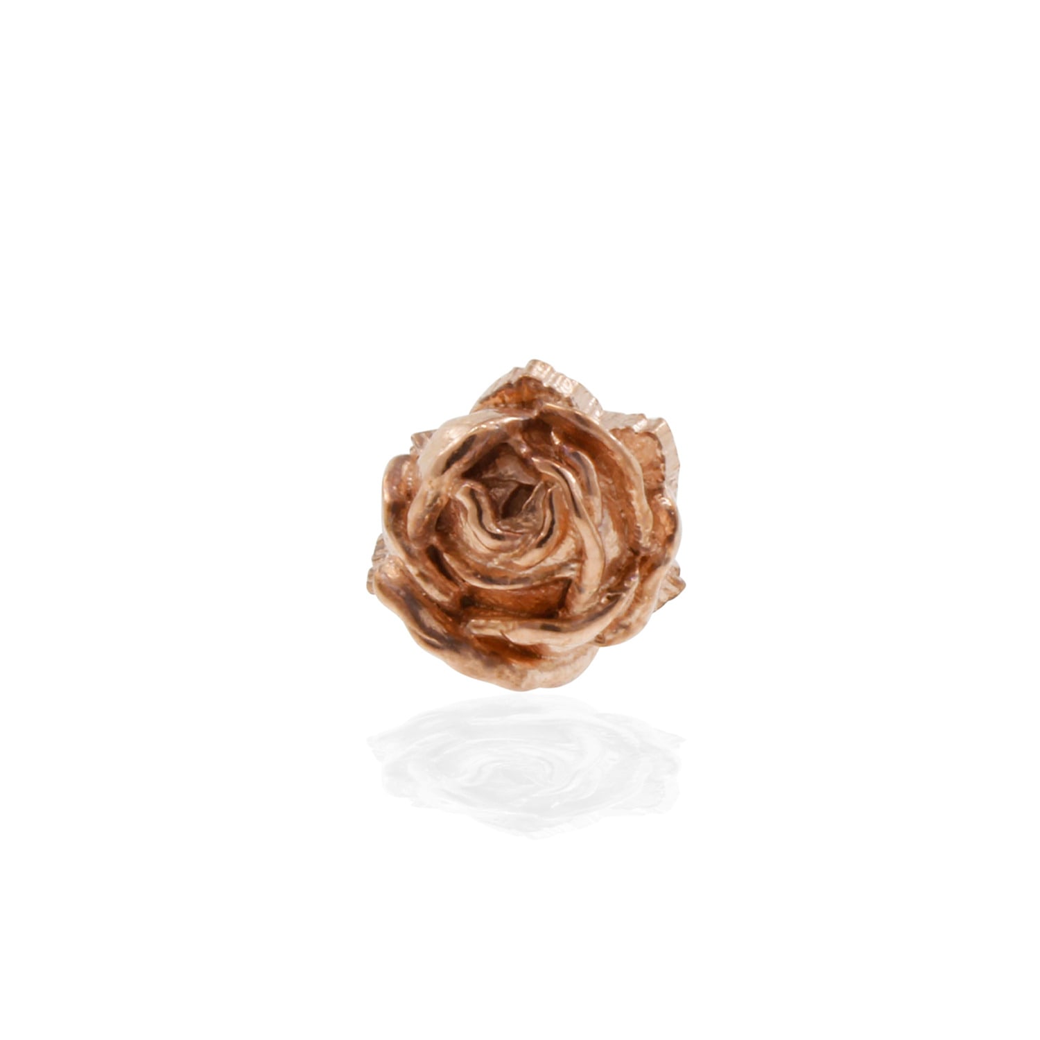 Men’s Rose Lapel Pin - Rose Gold Lee Renee