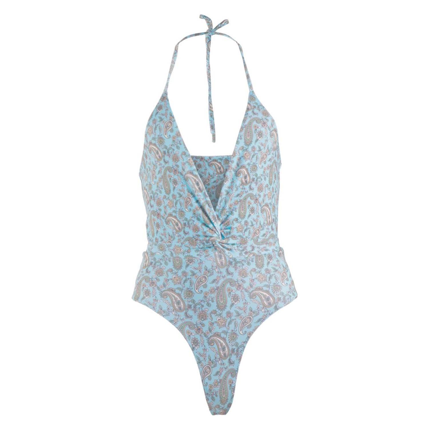 Women's Blue Odette One Piece Ainsley Mint | Extra Small | Morrato Bali