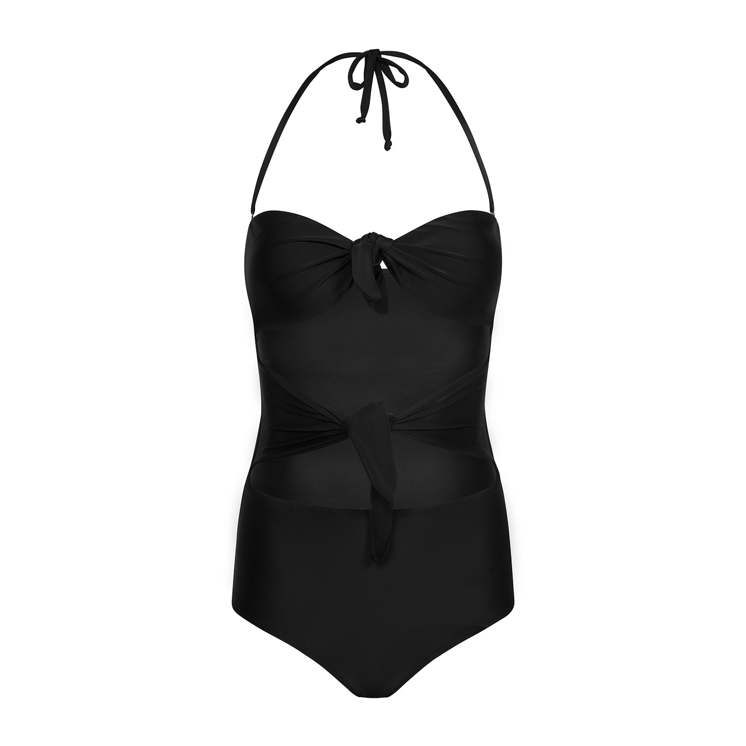 Paola Amador Women's Nudos Black Swimwear