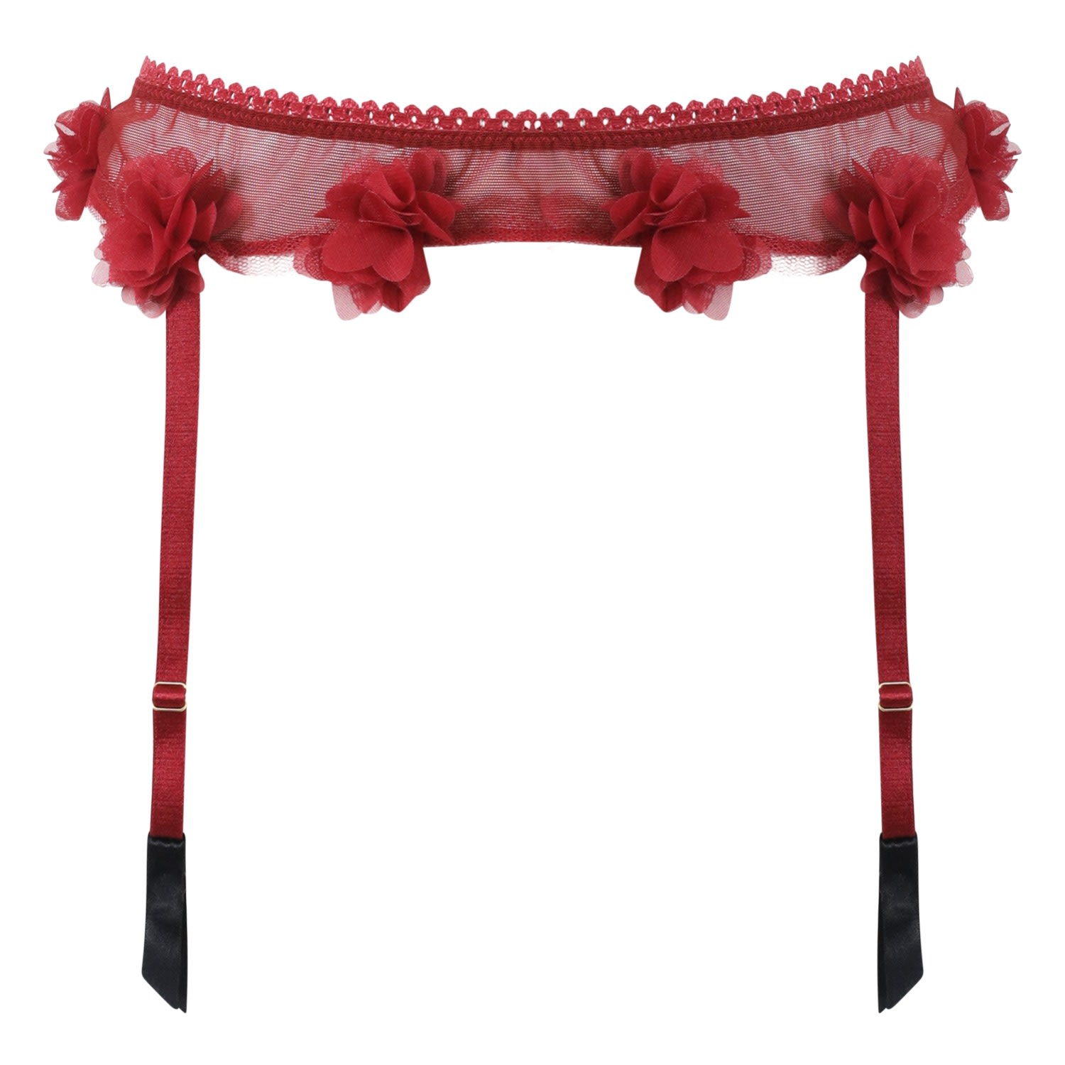 Belle-et-bonbon Women's Fifi Supender In Red In Red