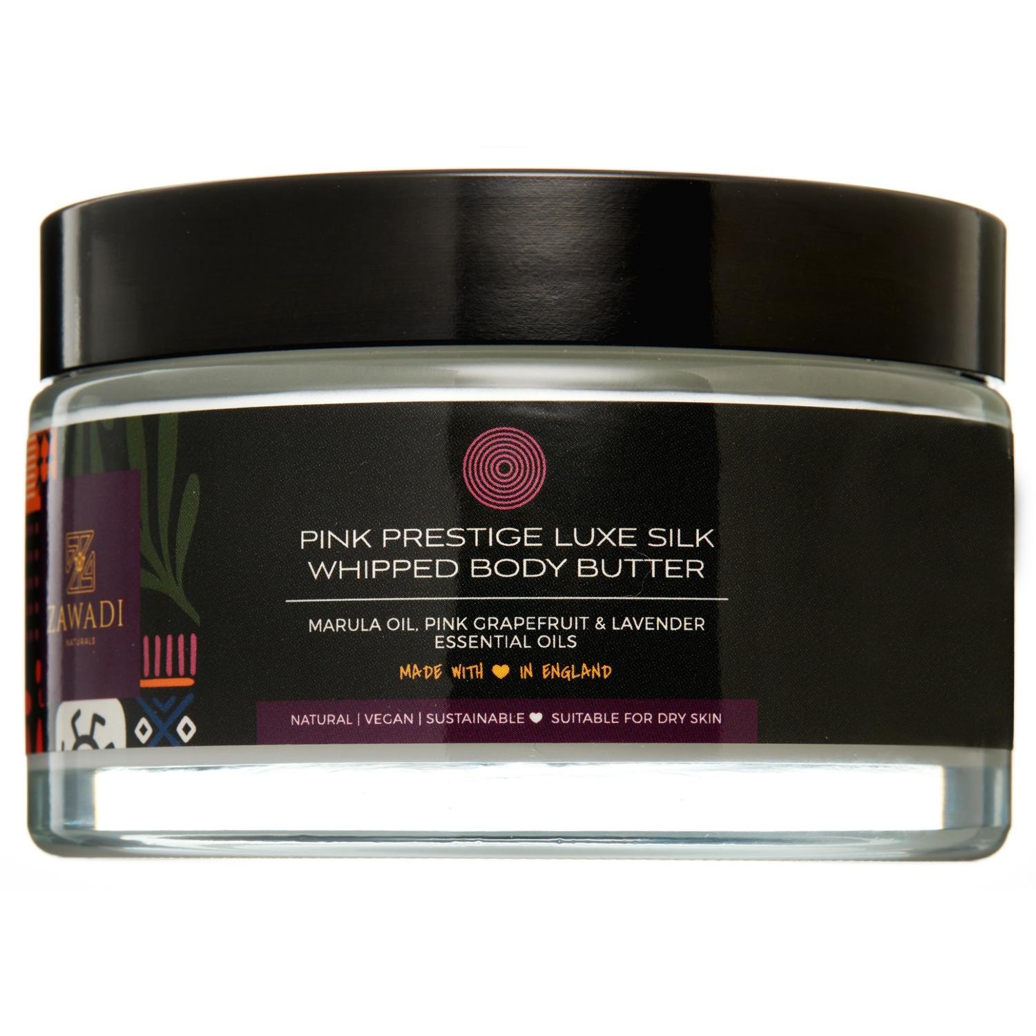 Zawadi Naturals White Pink Prestige Whipped Shea Body Butter