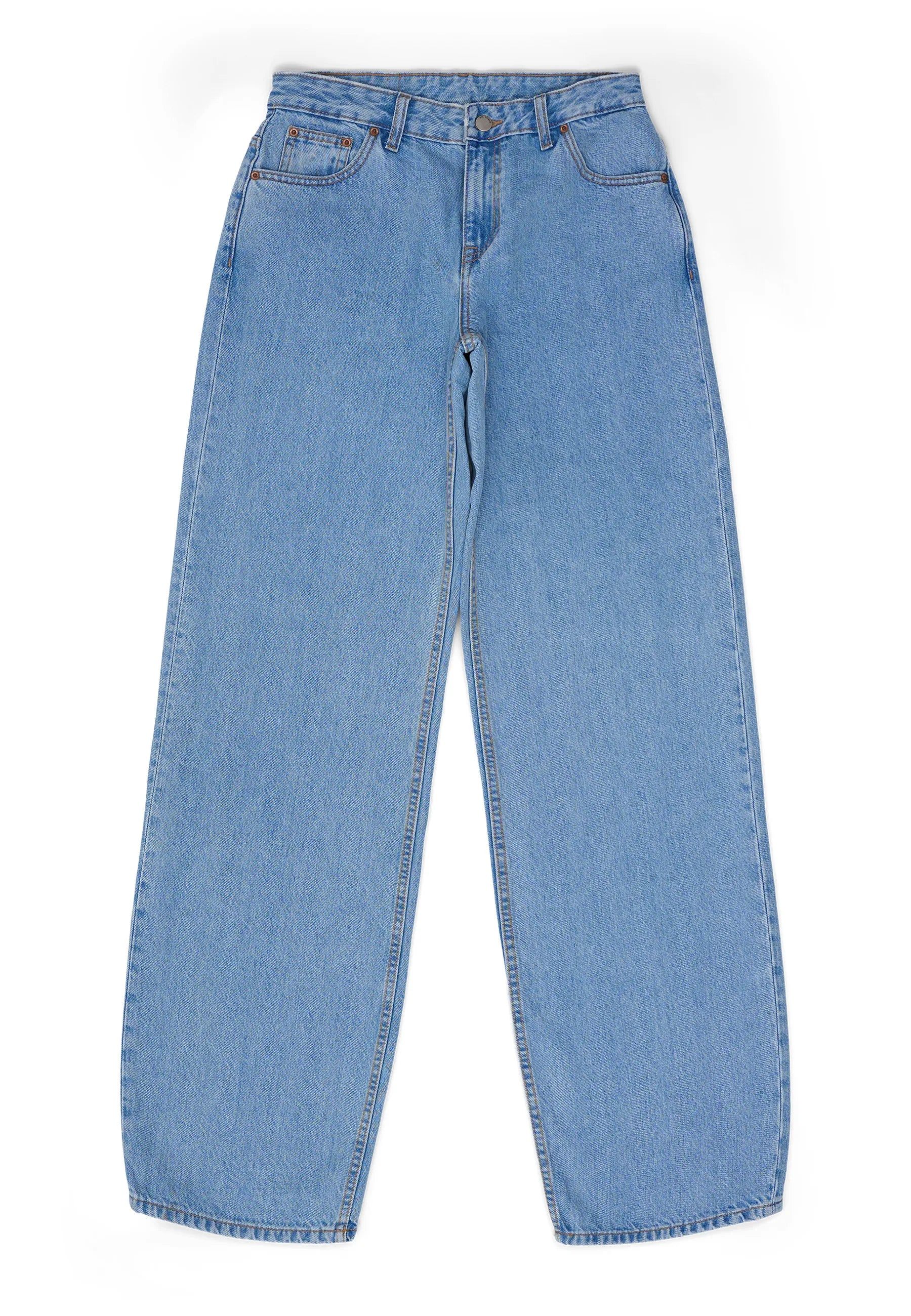 Dr Denim Blue Hill Low Relaxed - Haze Light Retro