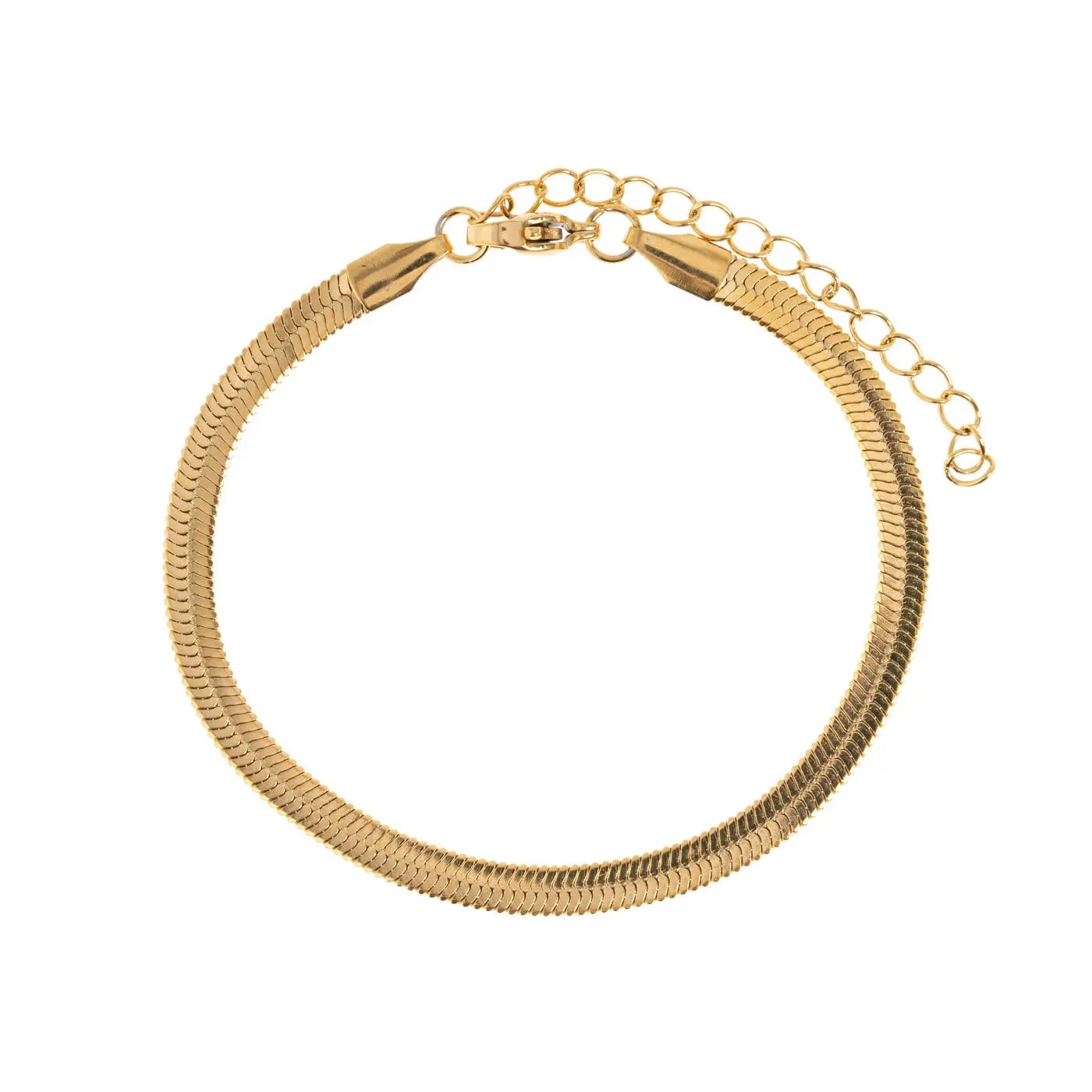 Timi Of Sweden Women's Gold Ivy - Snake Chain Bracelet Stainless Steel
