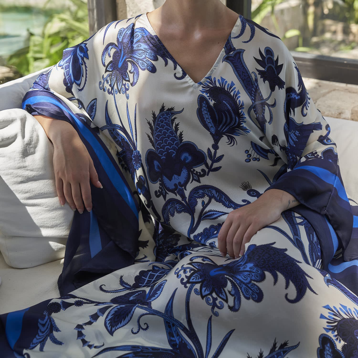 Isla mujeres Mid-Kaftan – Shirl Clark Collection