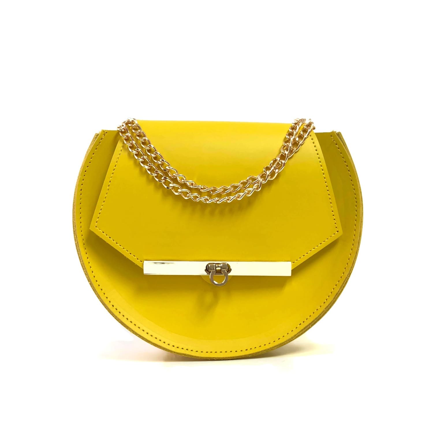 yellow purse