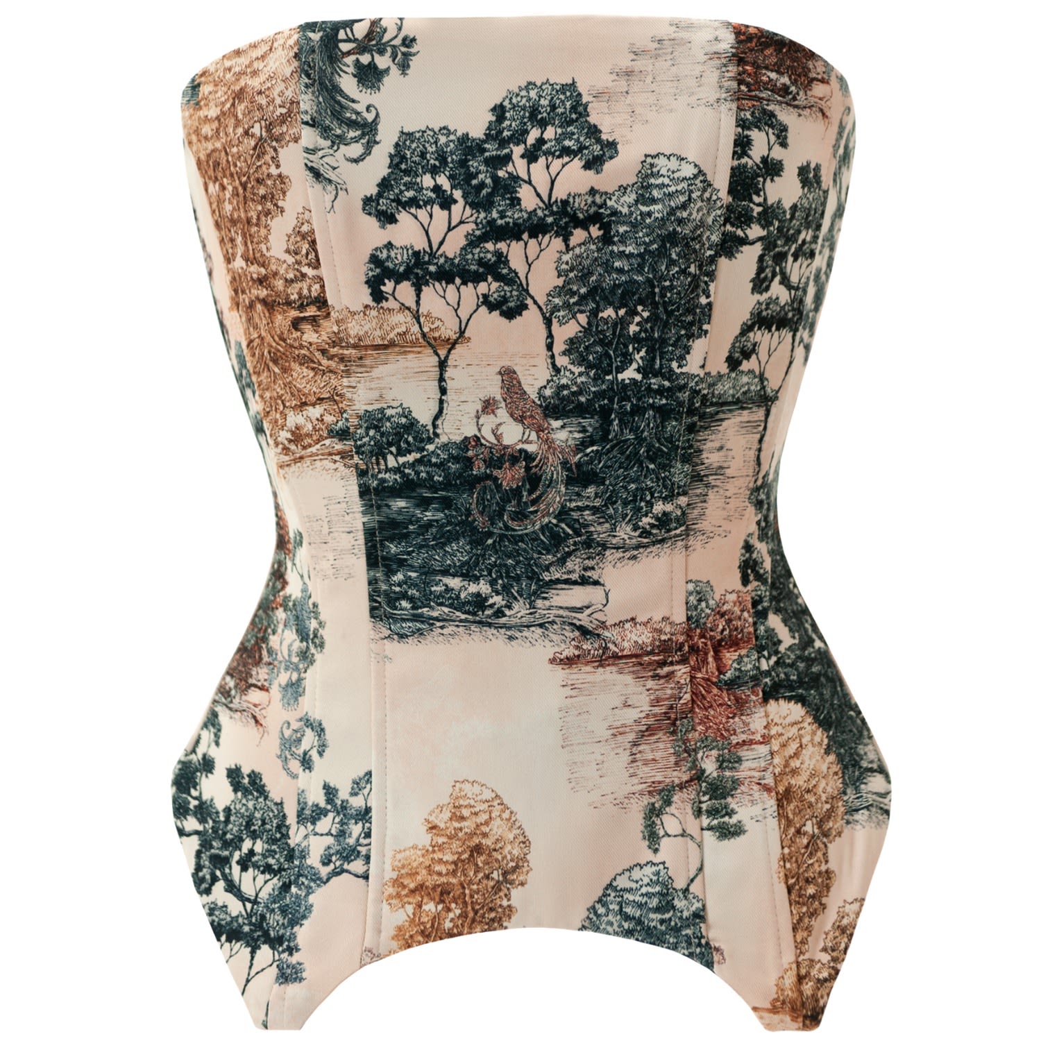 La Musa Women's Tuscany Corset In Multi