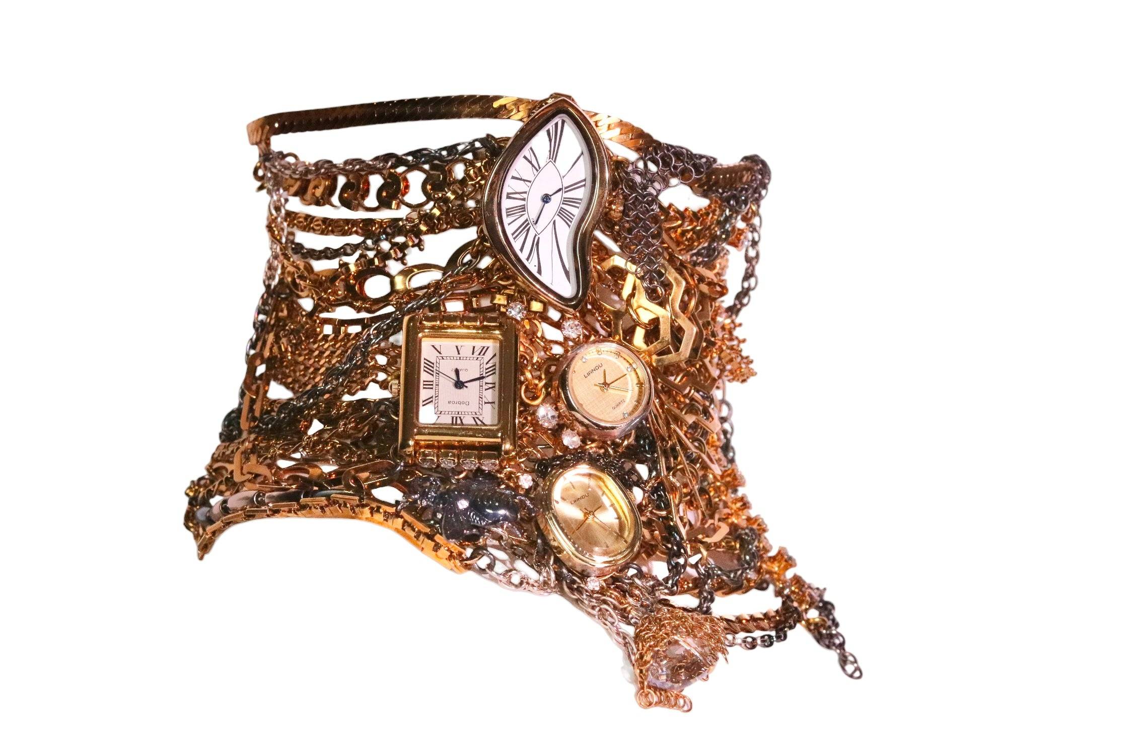 Women's Gold Gala Masai Necklace | Vickisarge