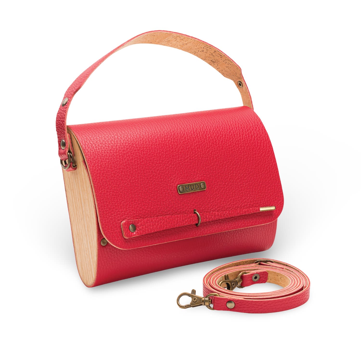 Mud - Manufacture Under Design Women's Clutch - Red In Red