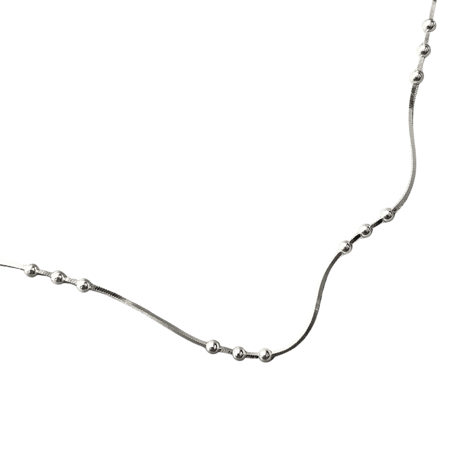 Spero London Women's Three Bead Sterling Silver Satellite Bracelet In Silver