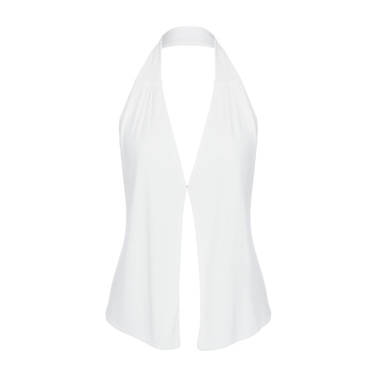 The Etta Collection Women's Herodes Top White In White