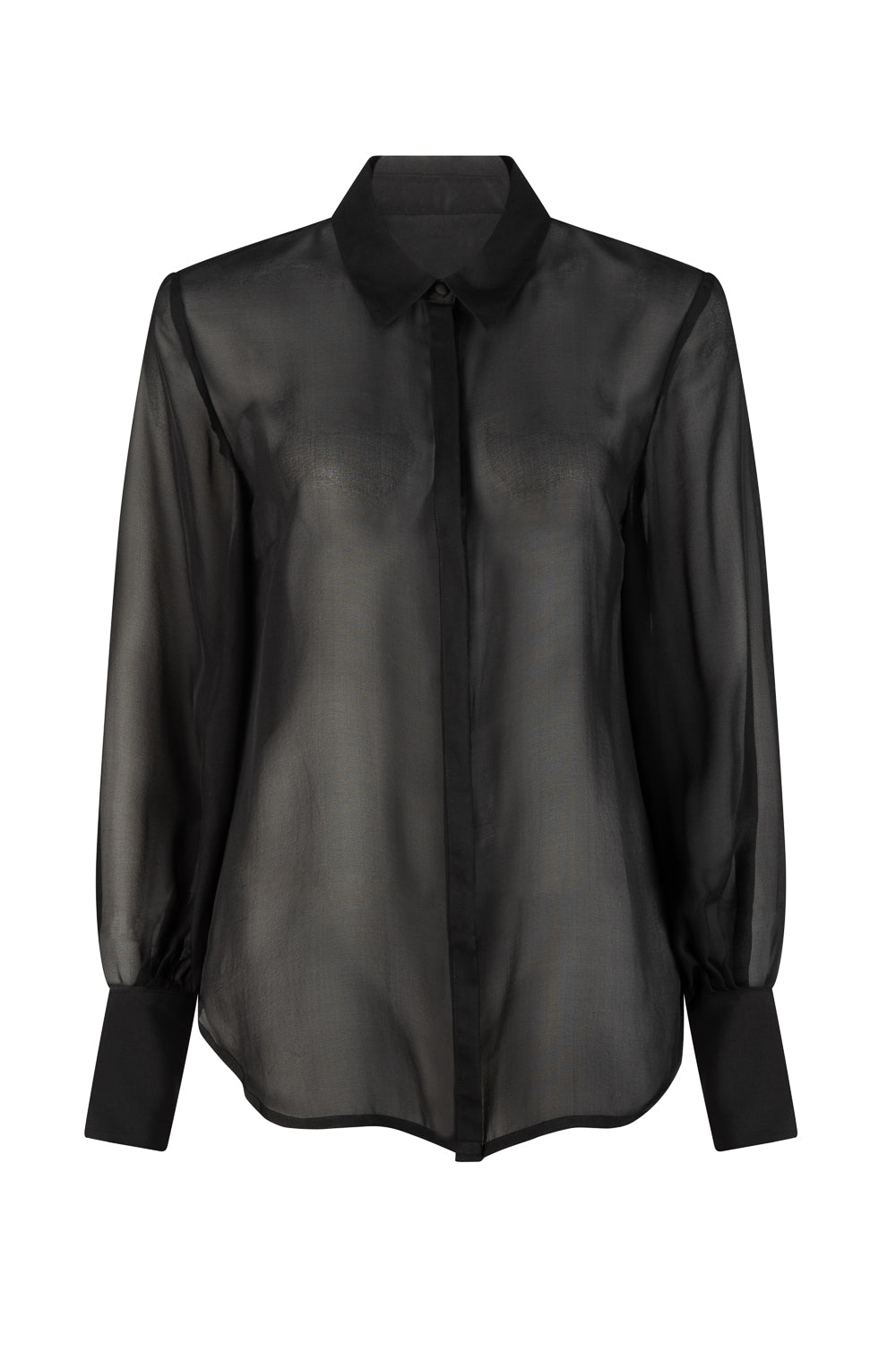 Women’s Gabriel Pure Silk Shirt - Black Medium Dref by D